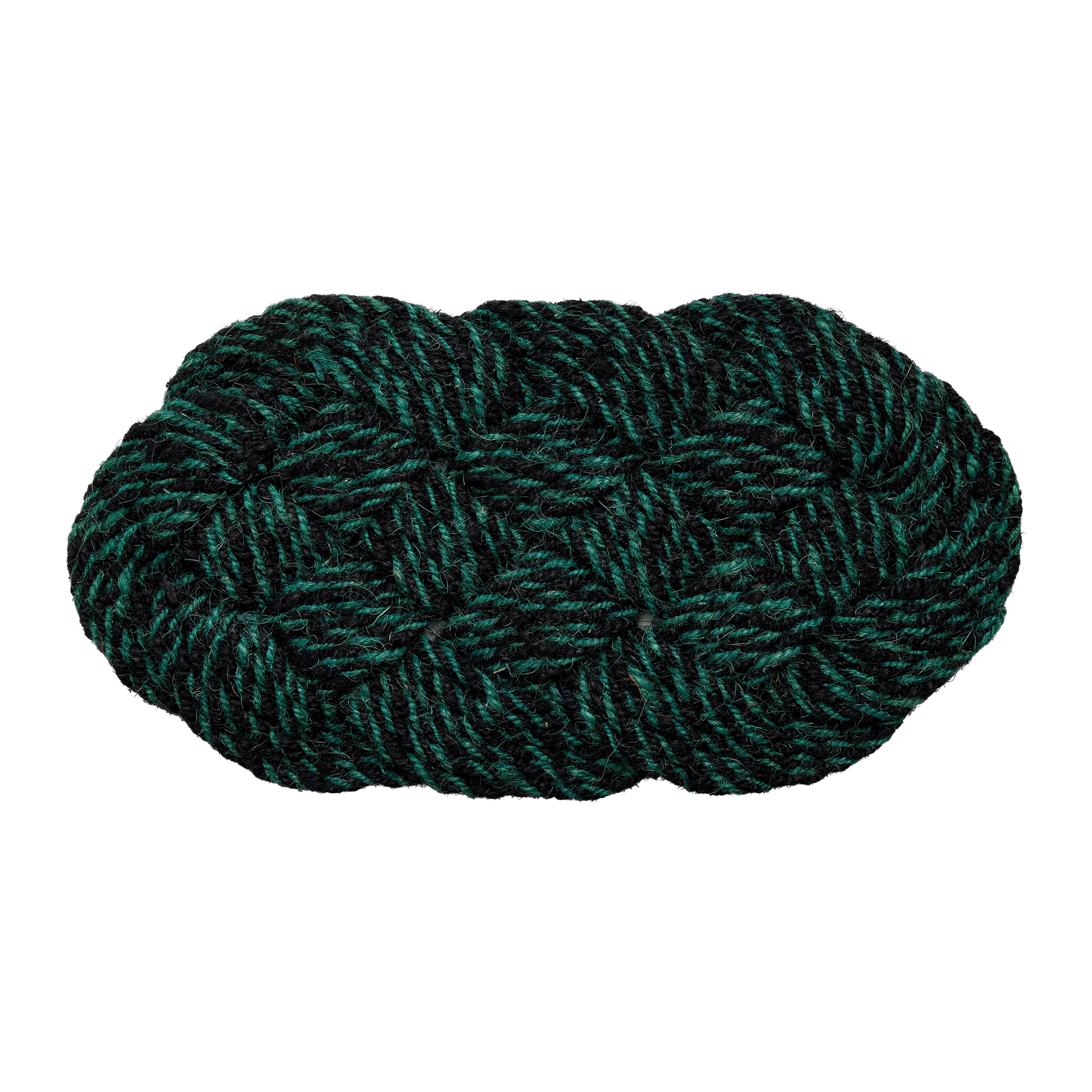 HAY Coco Swirl Deurmat - Groen / Zwart