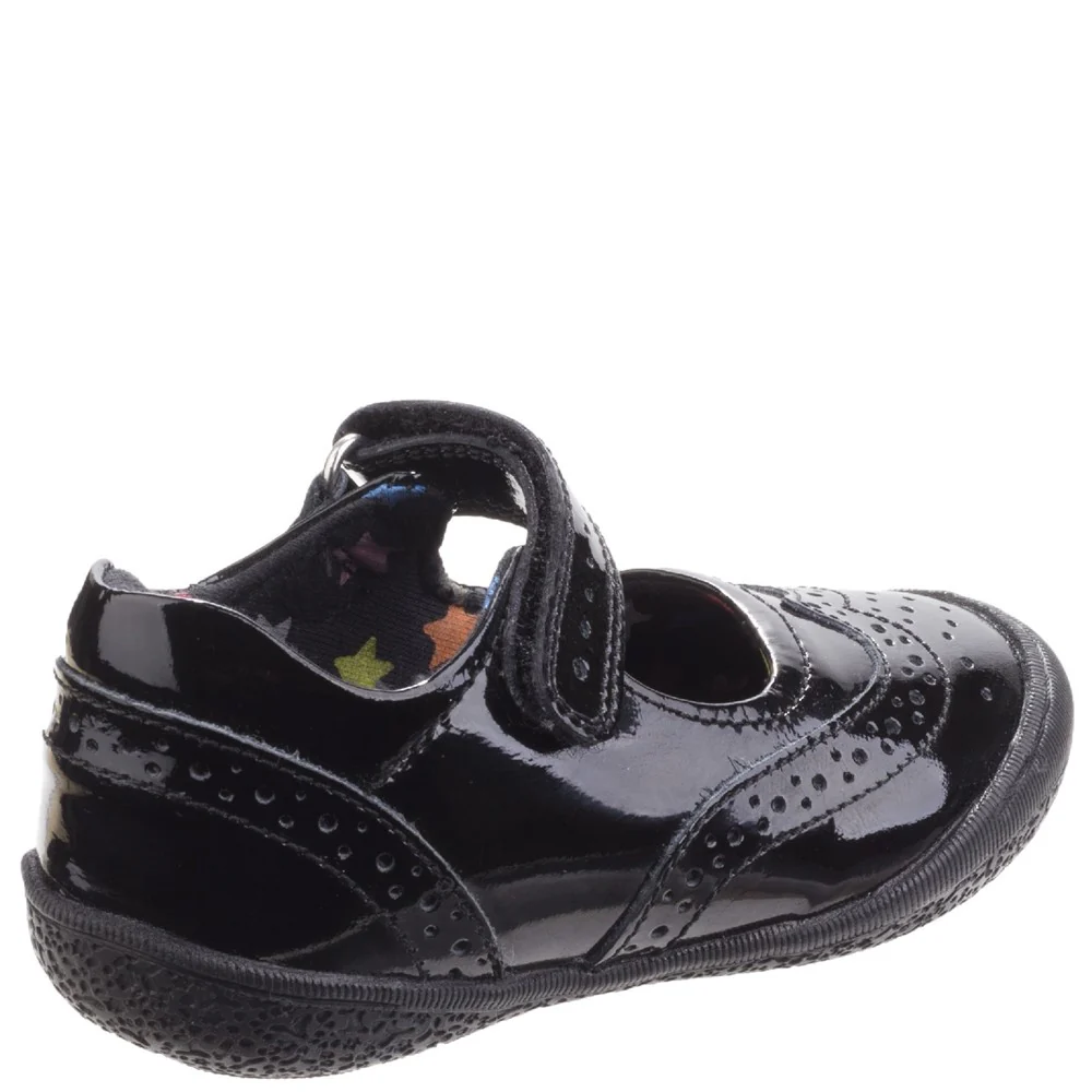 Hush Puppies Rina Patent Infant School Shoes
