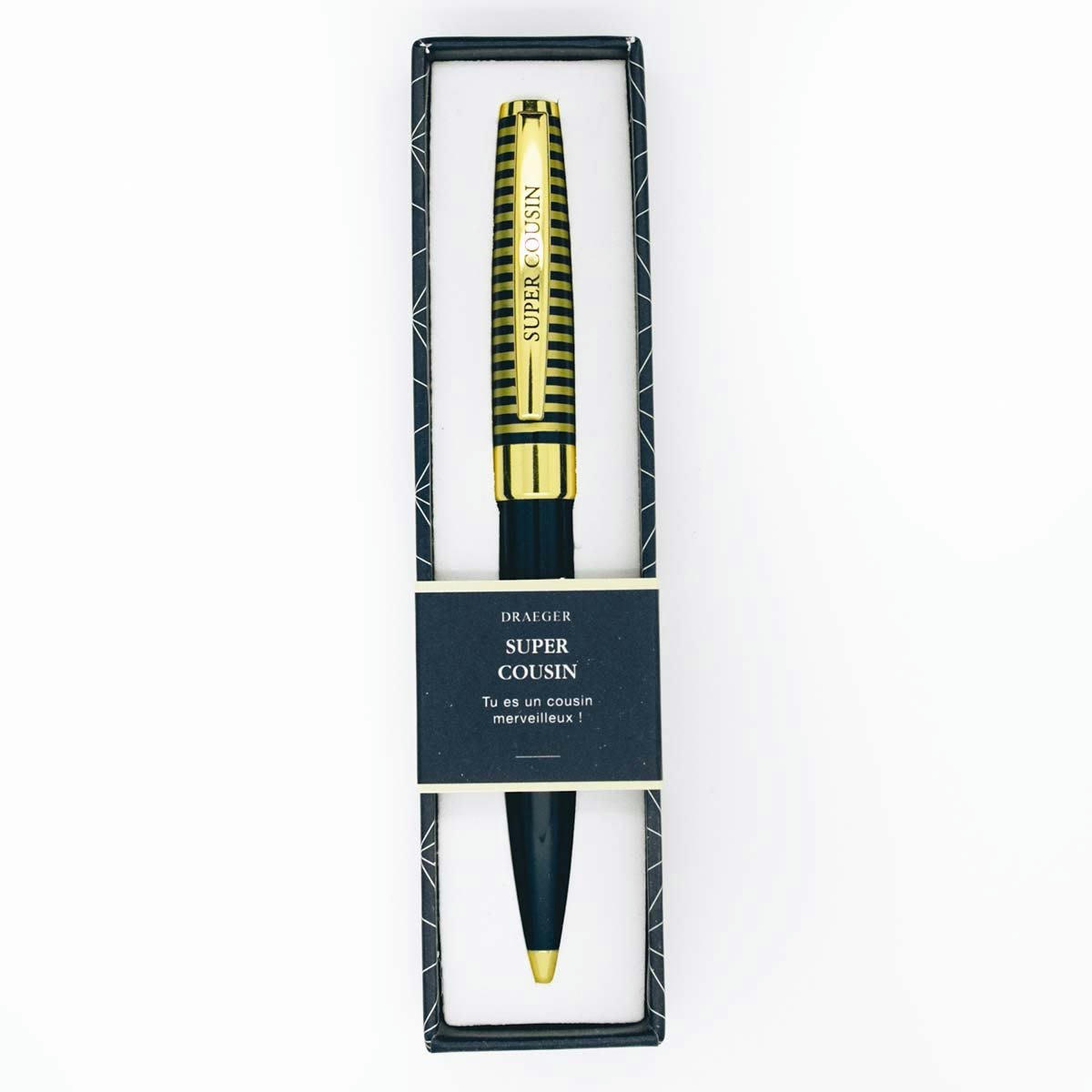 - Stylo personnalisé super cousin