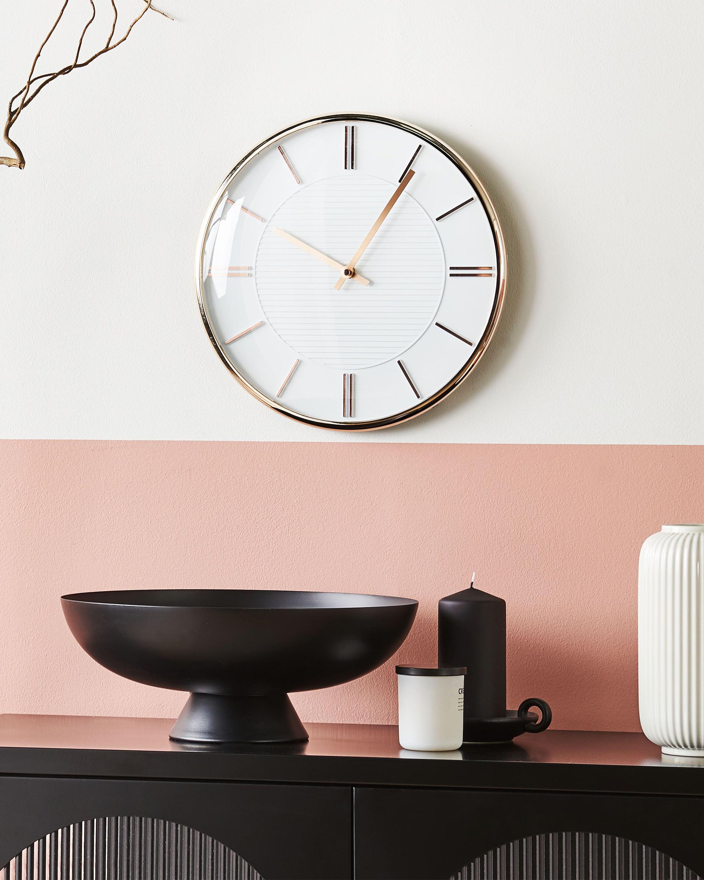 Wall Clock DAROCA 34 cm White