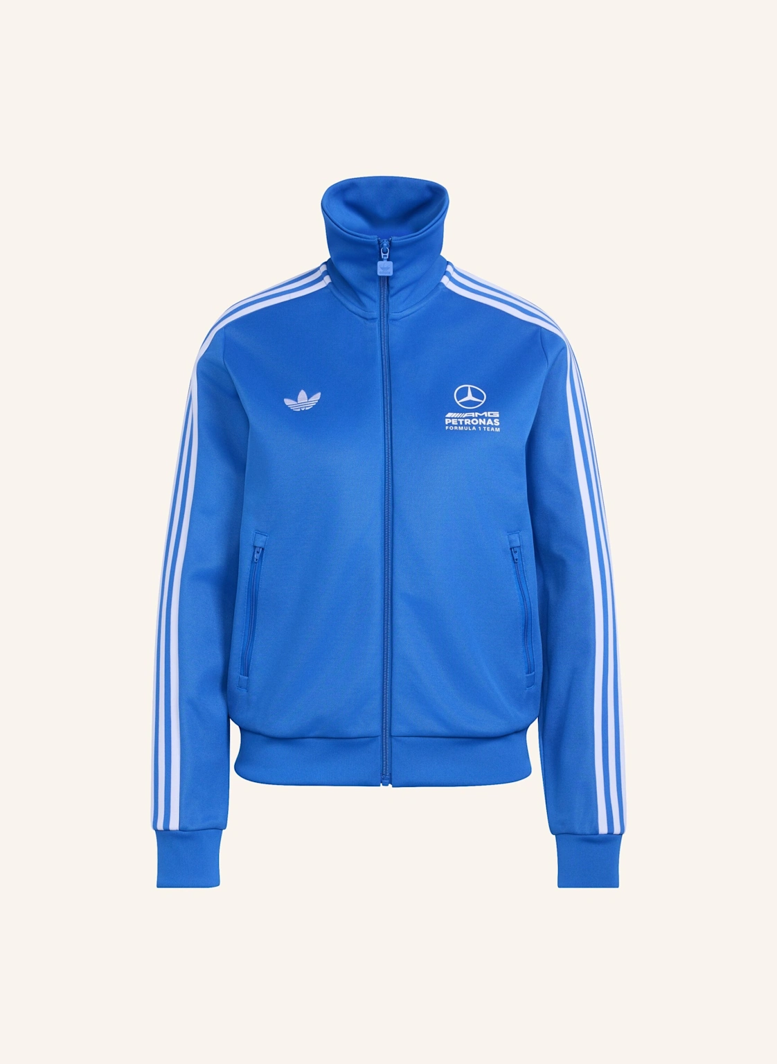 adidas MERCEDES-AMG PETRONAS FORMULA 1 TEAM BLUE WONDER TRAININGSJACKE