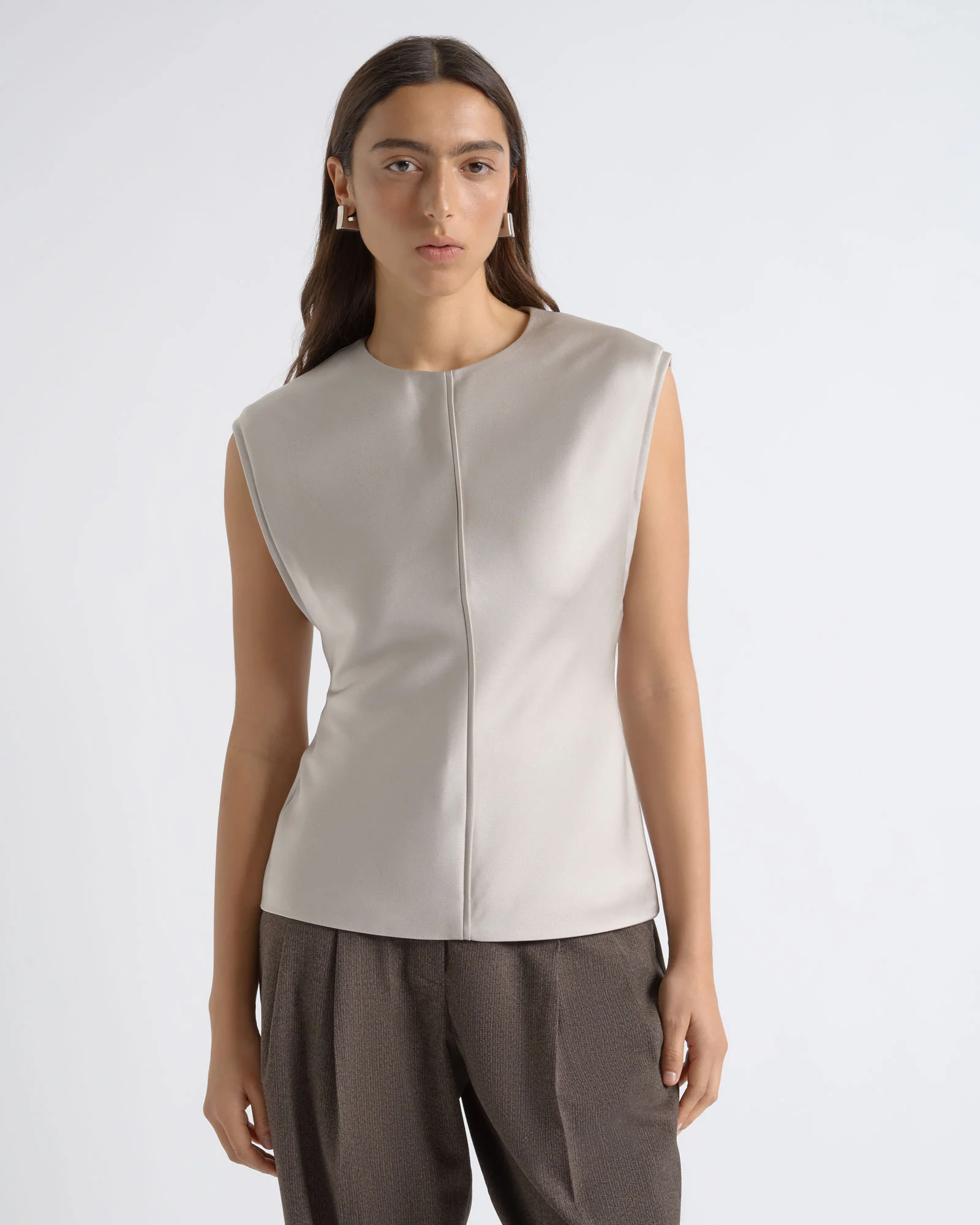 Satin Bias Top