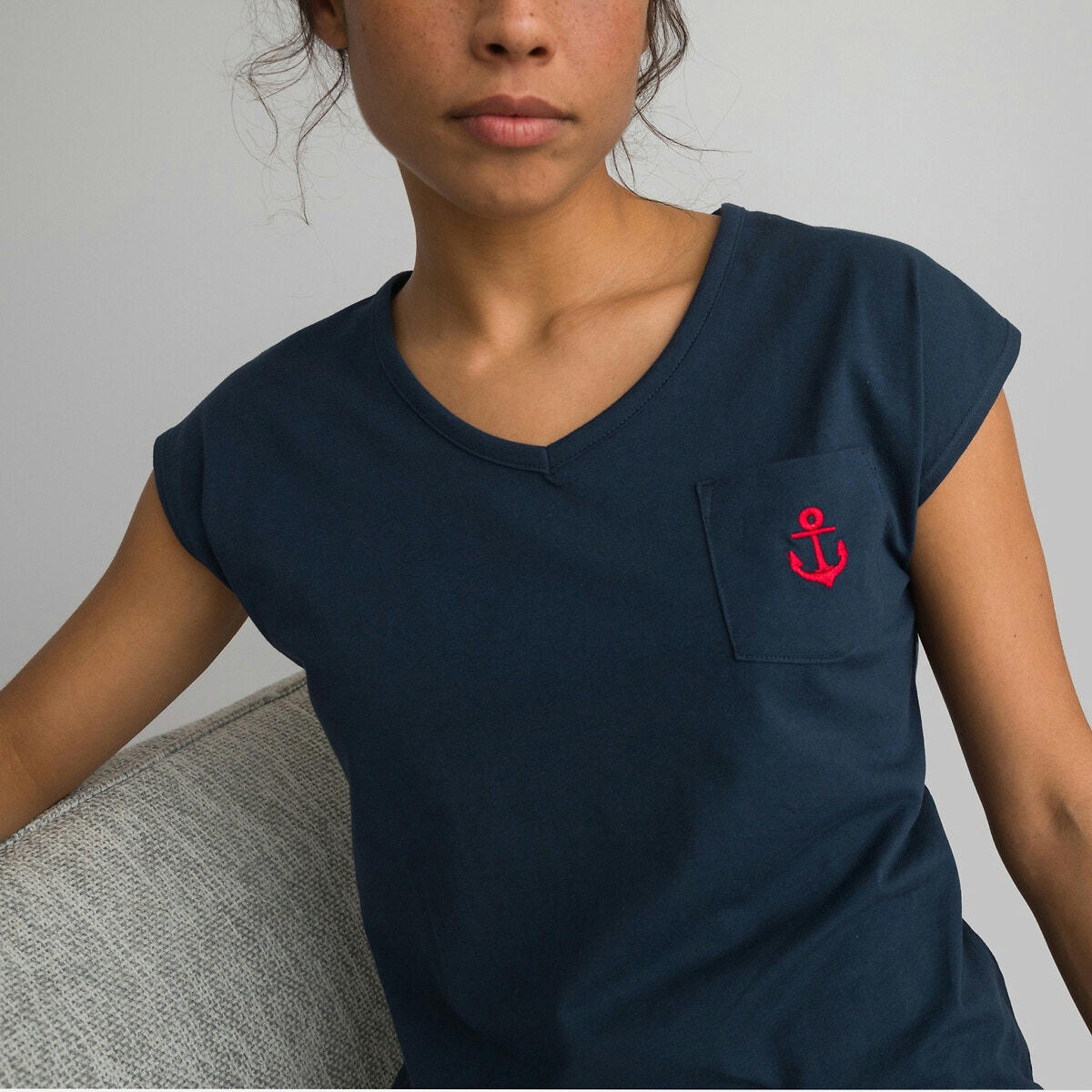 Pyjama pantacourt jersey en coton