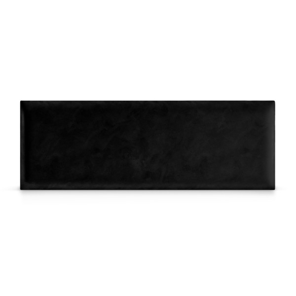 Panel Tapicerowany Czarny 50x15cm