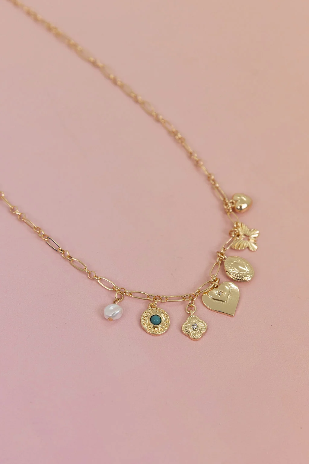 Charms and Stones Necklace