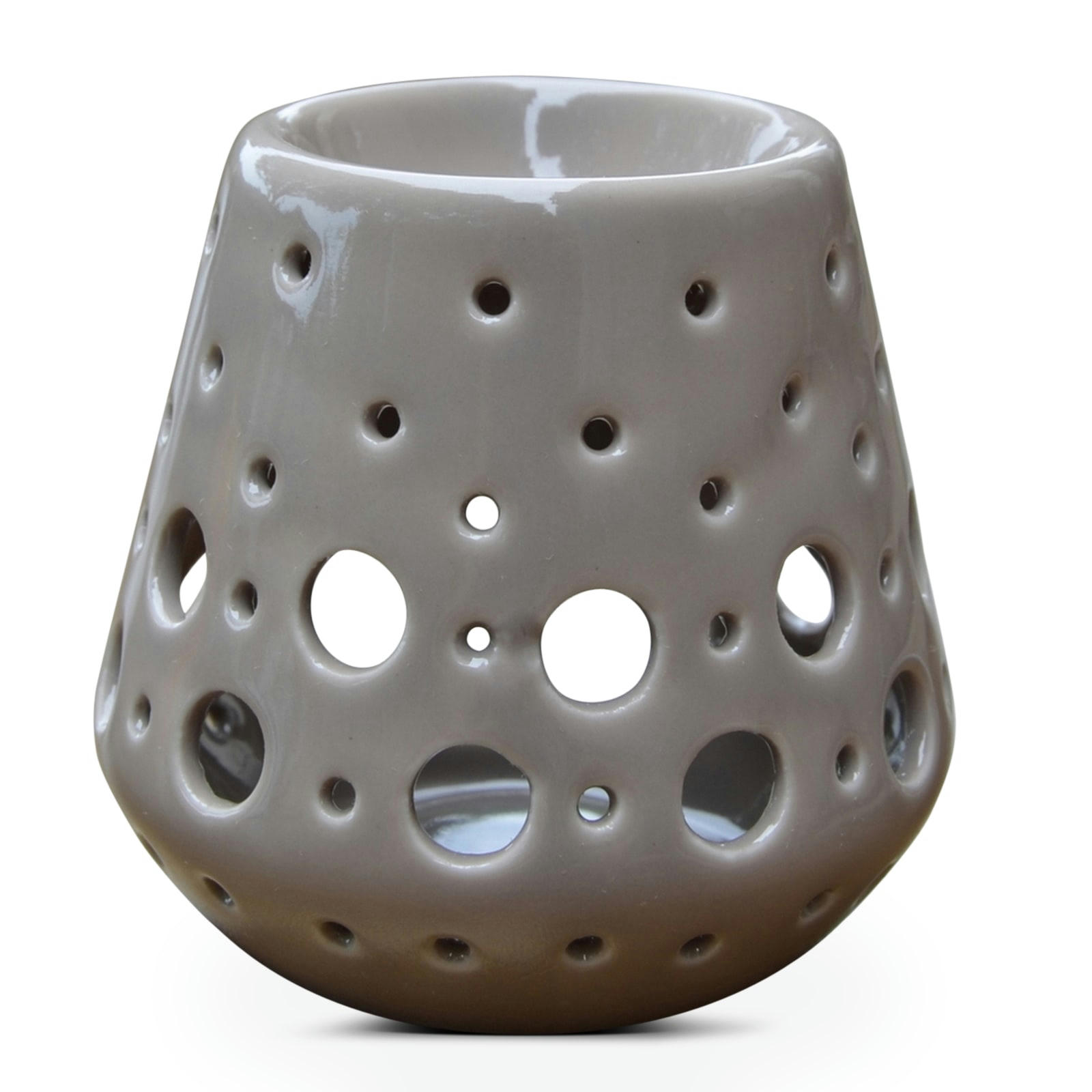 LOOB - Brûle parfum en céramique Loob gris