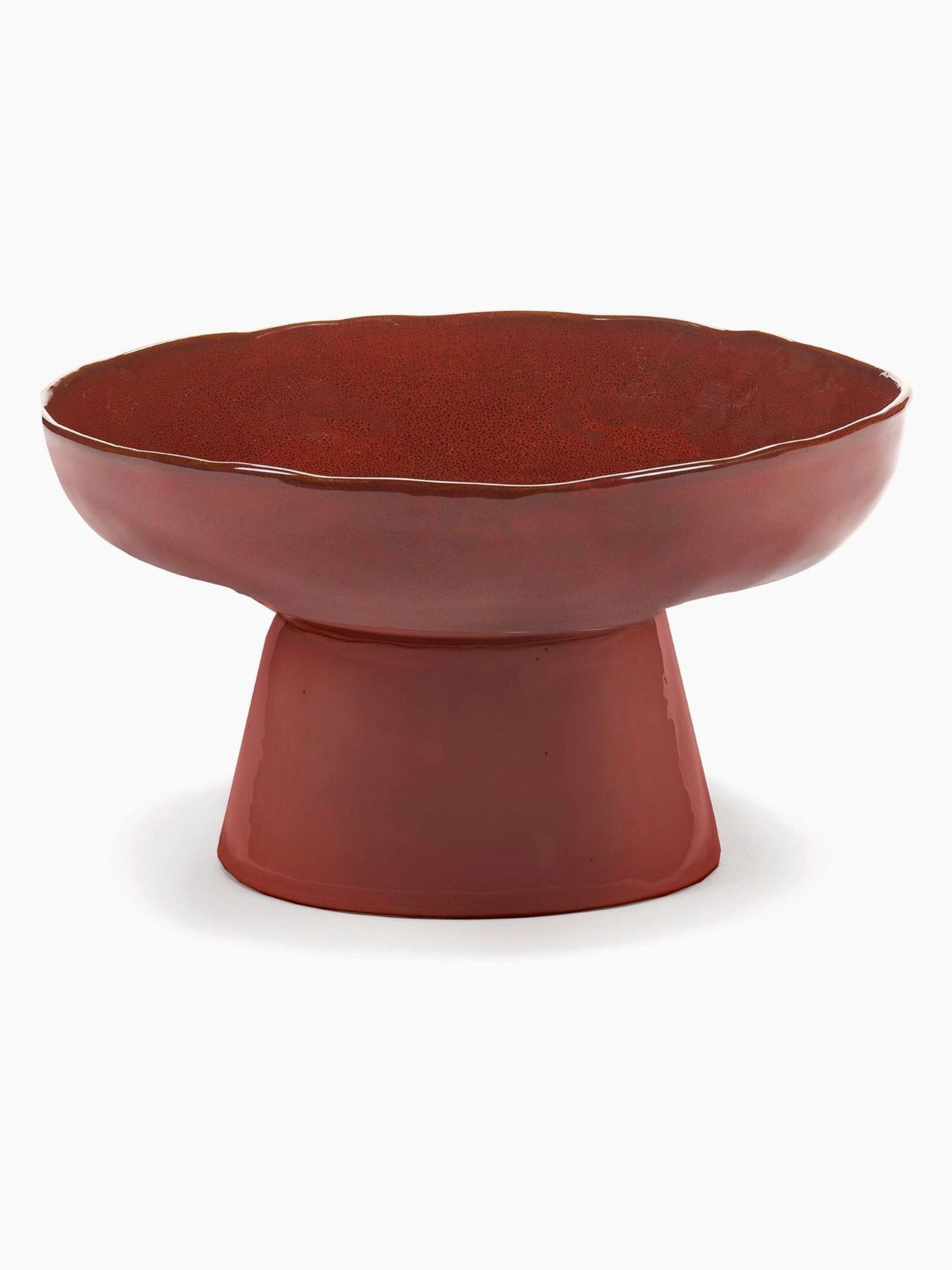 Red Foot La Mere Serving Plate