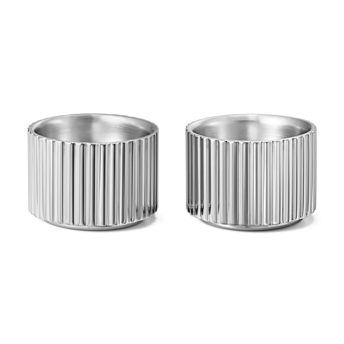 Georg Jensen - Bernadotte Eierbecher (2er-Set), Edelstahl poliert