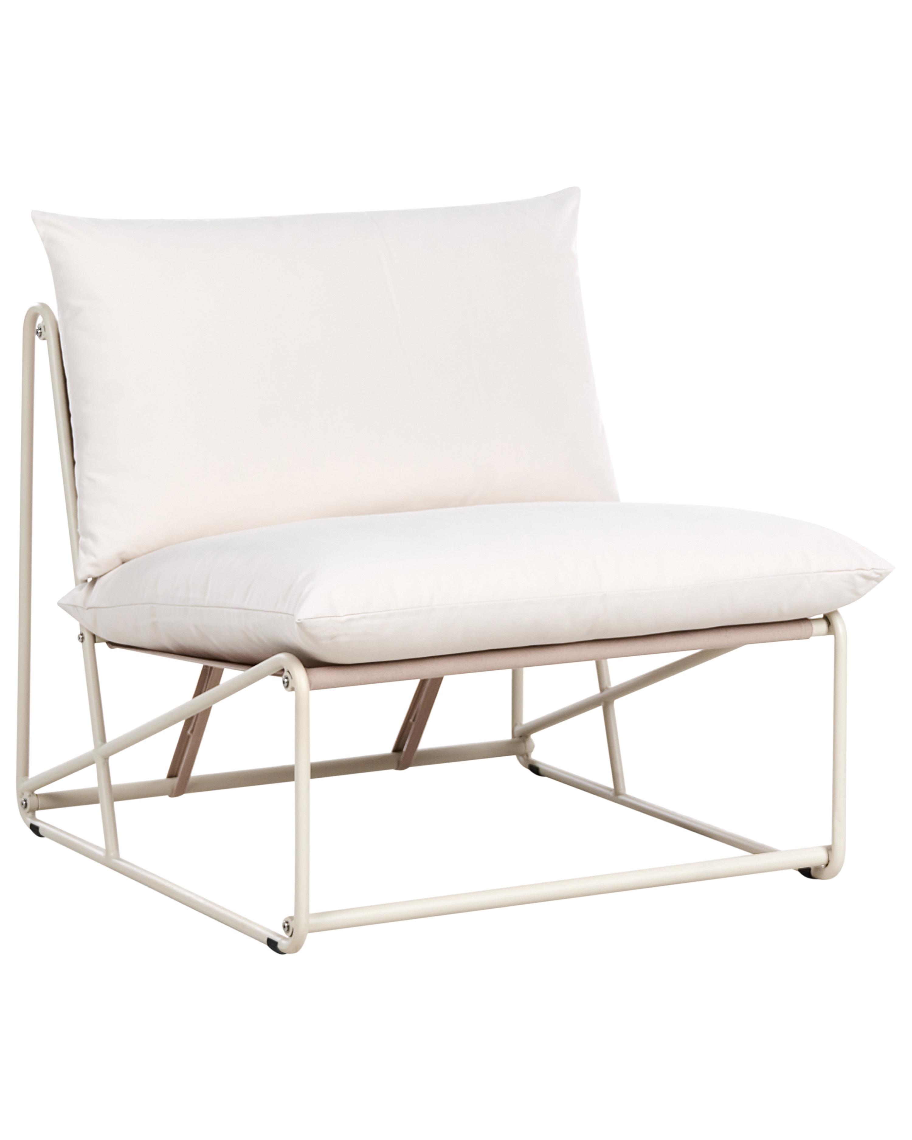 Garden Sofa 2 Seater PICO Metal Light Beige
