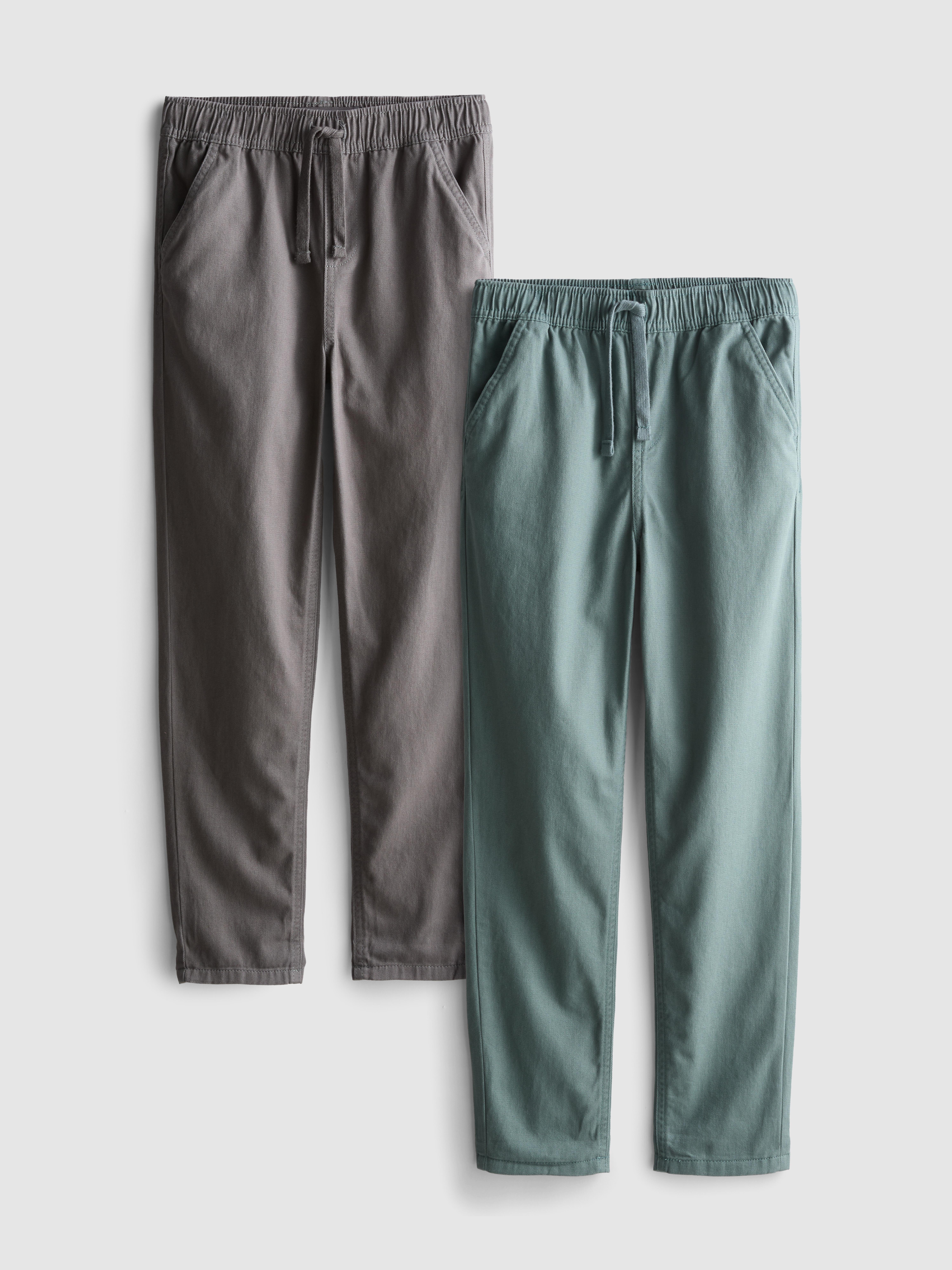 7-15yrs | 2pk Twill Sweatpants