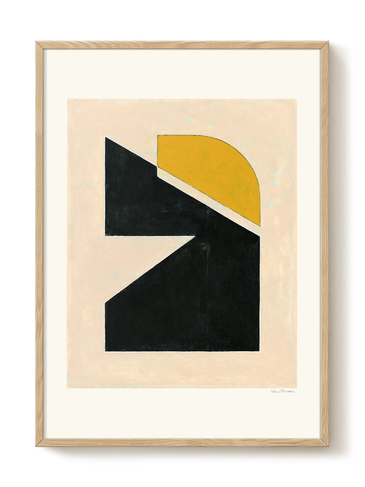 Vera Pawelzik - Geometric Composition - PSTR studio Kunst Poster
