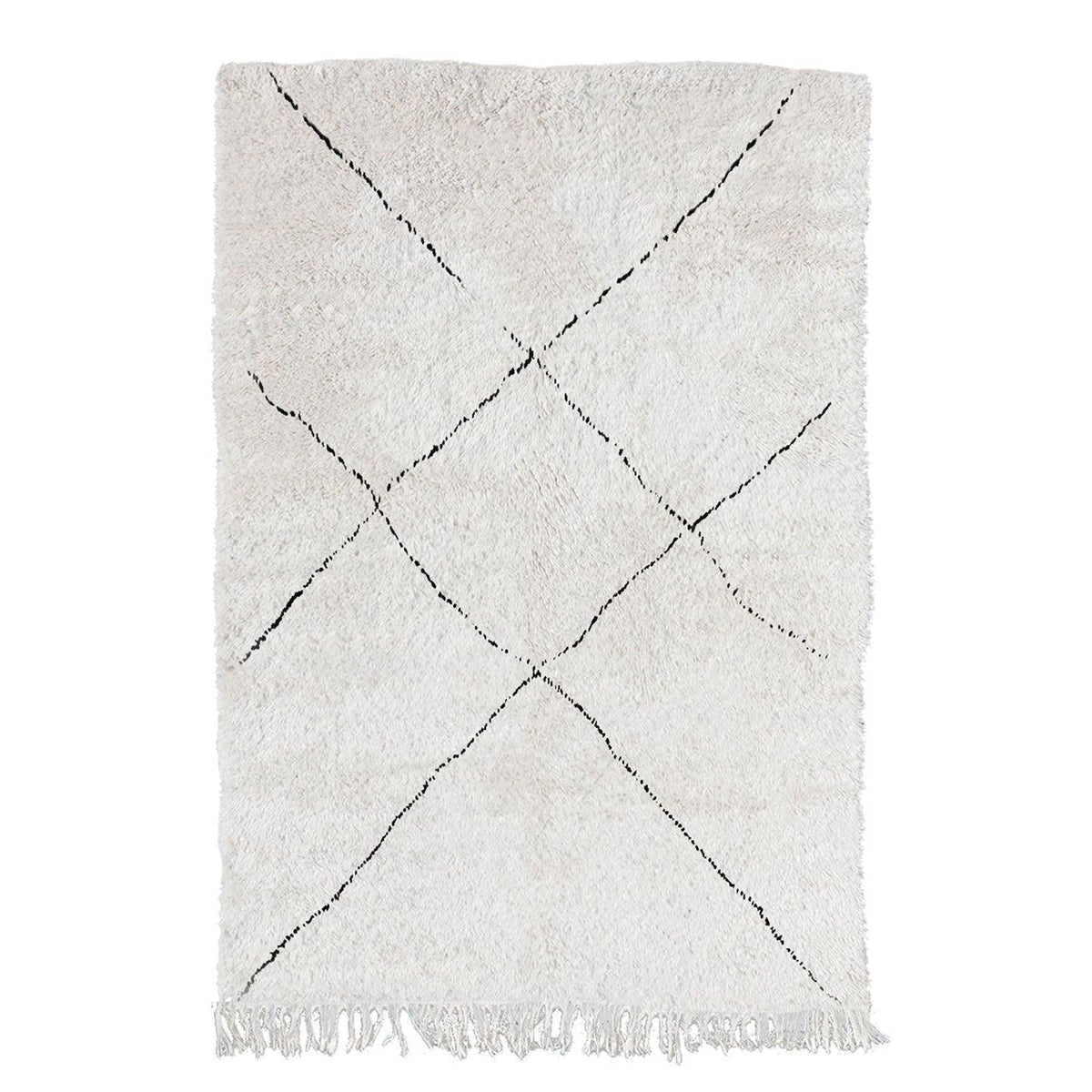 AFK Living vloerkleed Berber - handgemaakt - Wol - 120 cm x 170 cm