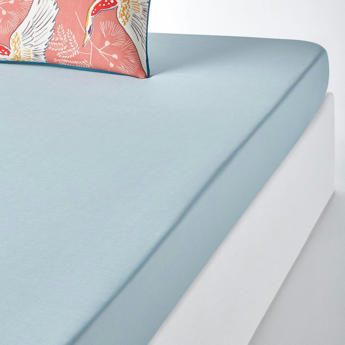 Drap housse percale de coton, Grues