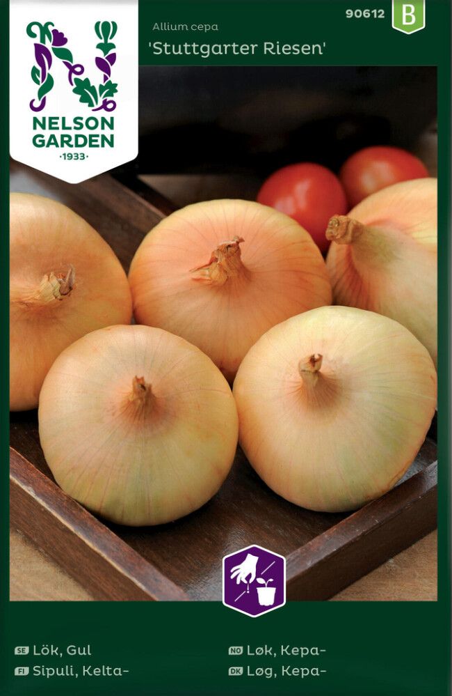 GRØNNSAKSFRØ NELSON GARDEN KEPALØK STUTTGARDEN RIESEN