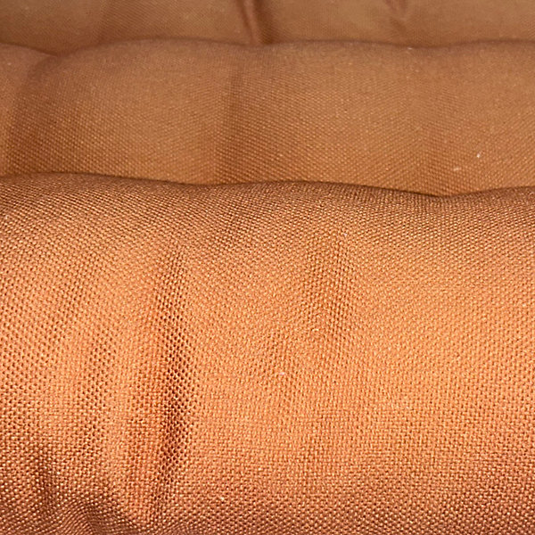 Futon Ornami L.120 x l.60 x ep.5cm orange terracotta