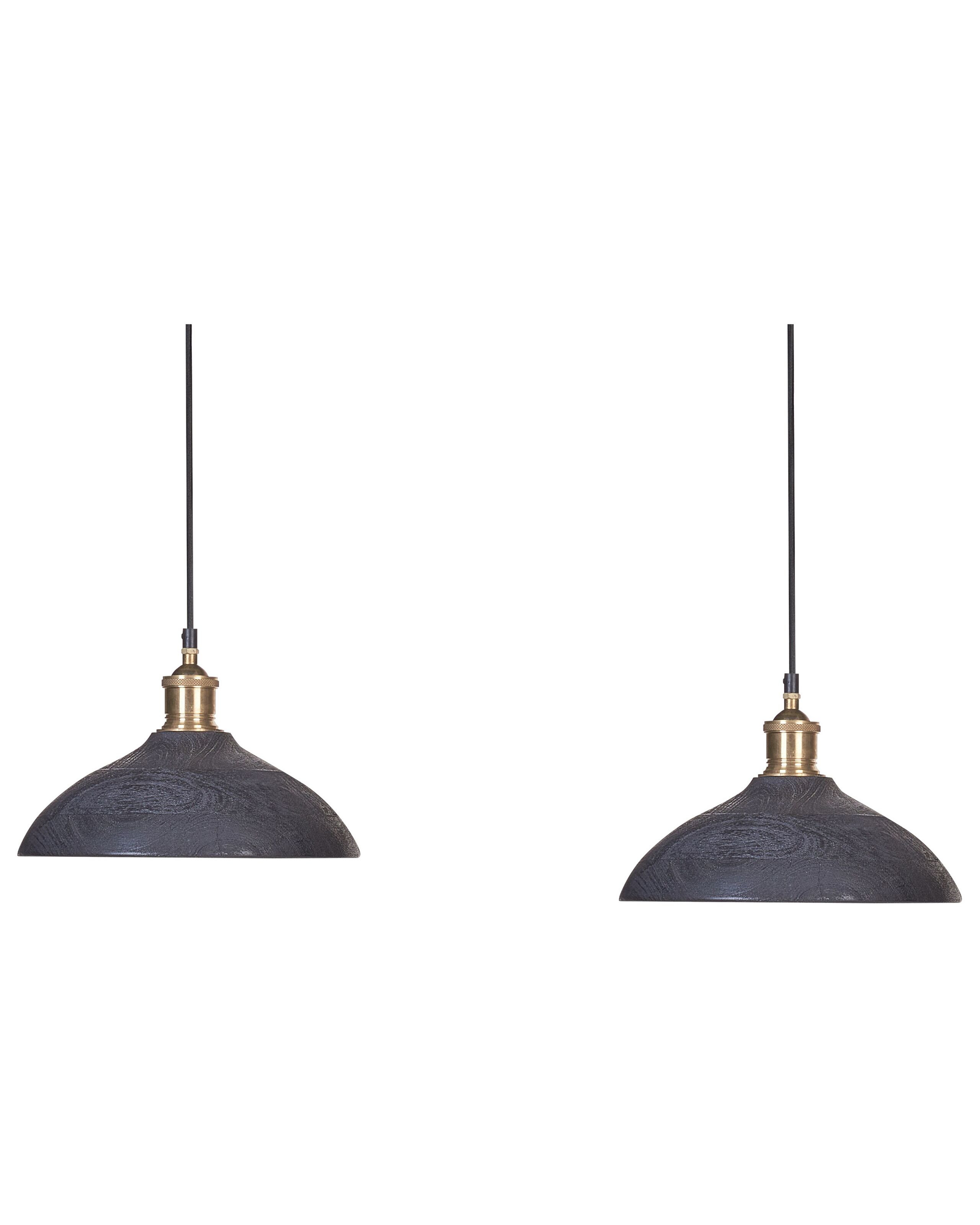 Lampa wisząca sufitowa ręcznie robiona czarna