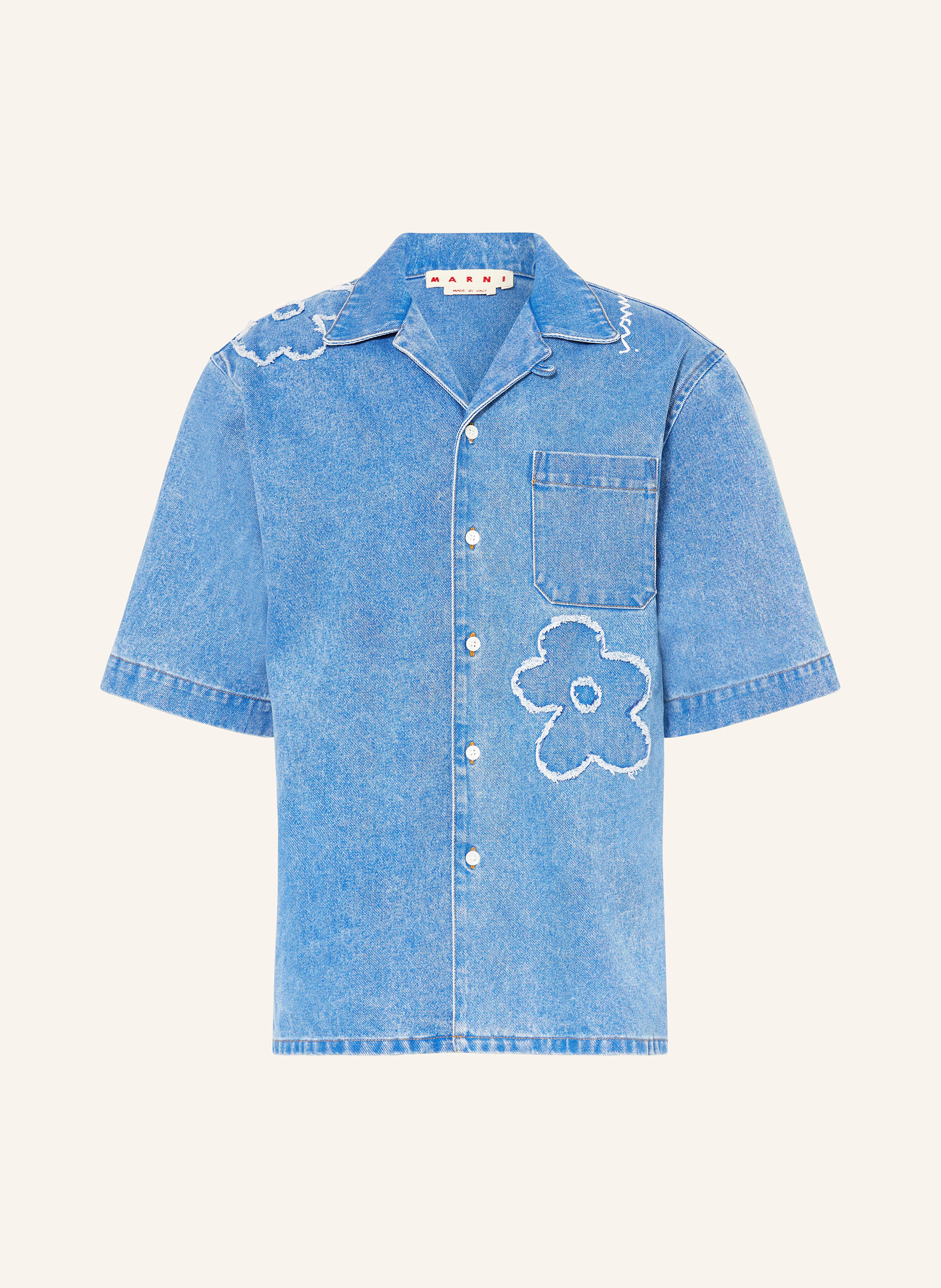 MARNI Jeanshemd Comfort Fit