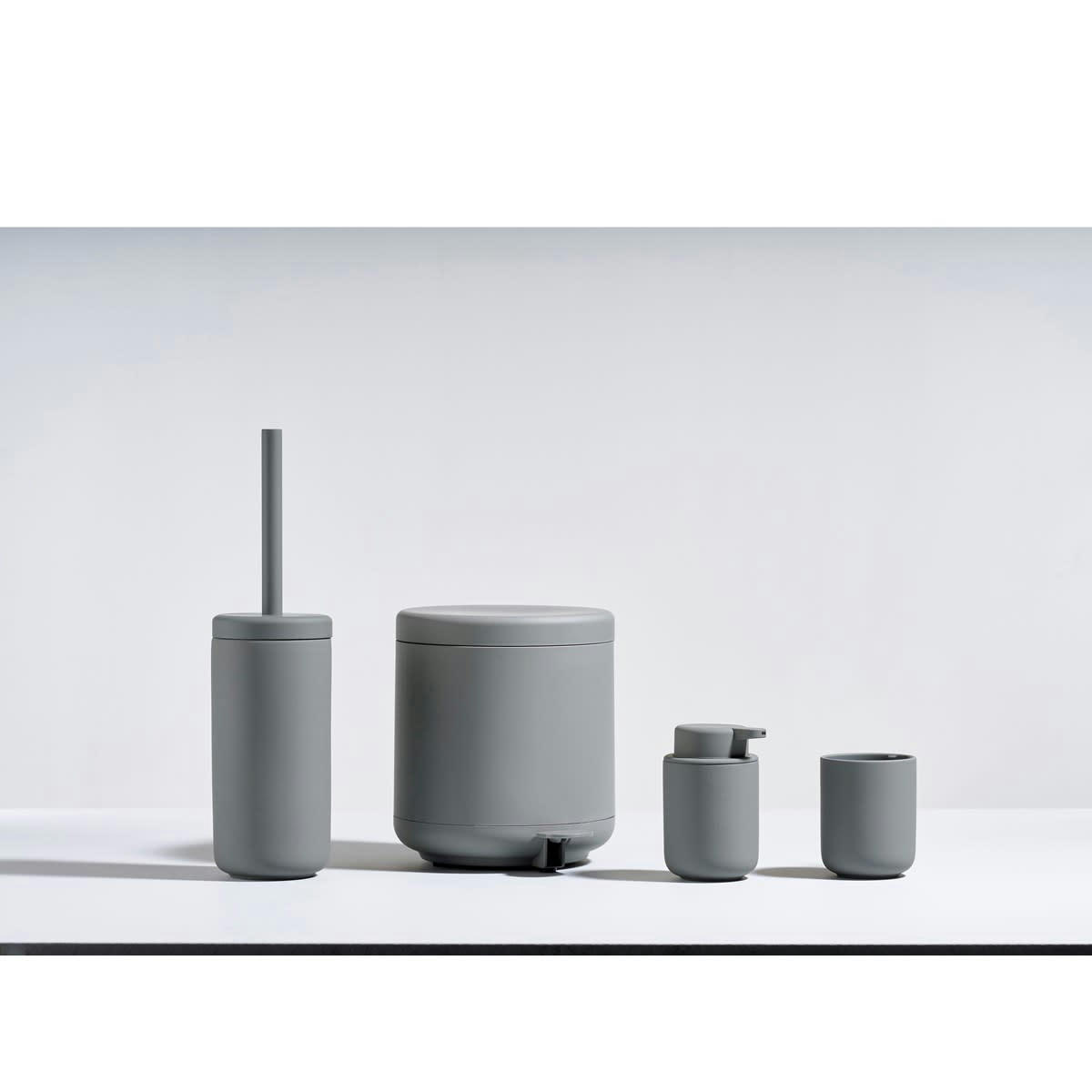 UME - Brosse de toilette en argile gris