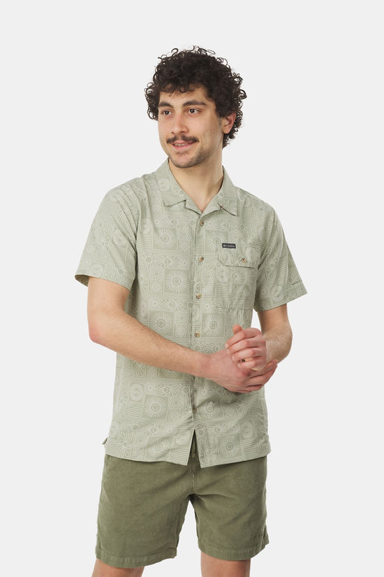 Columbia Tech Trail Utility Printed Woven T-shirt