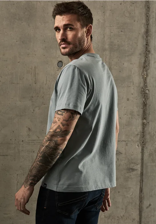 Basic T-Shirt in Unifarbe