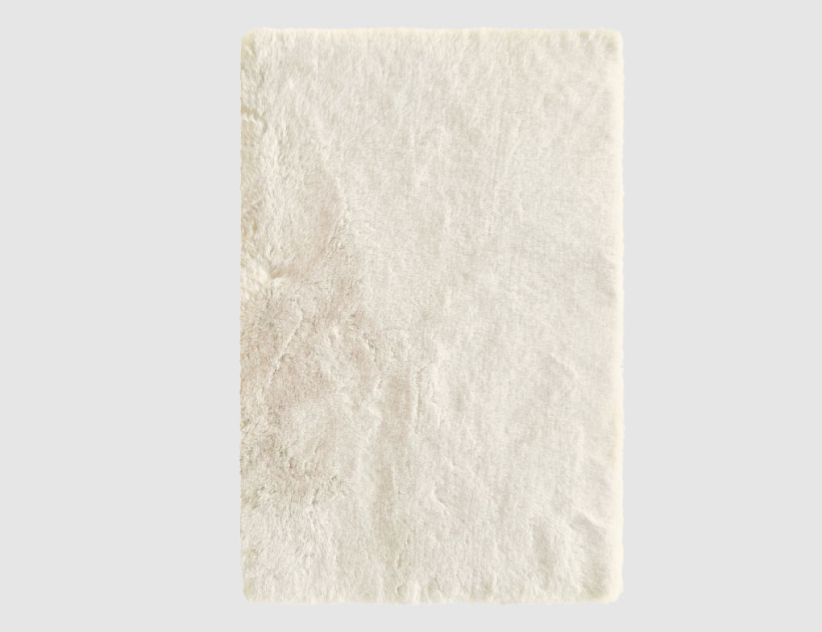 Kunstfellteppich Mia Creme