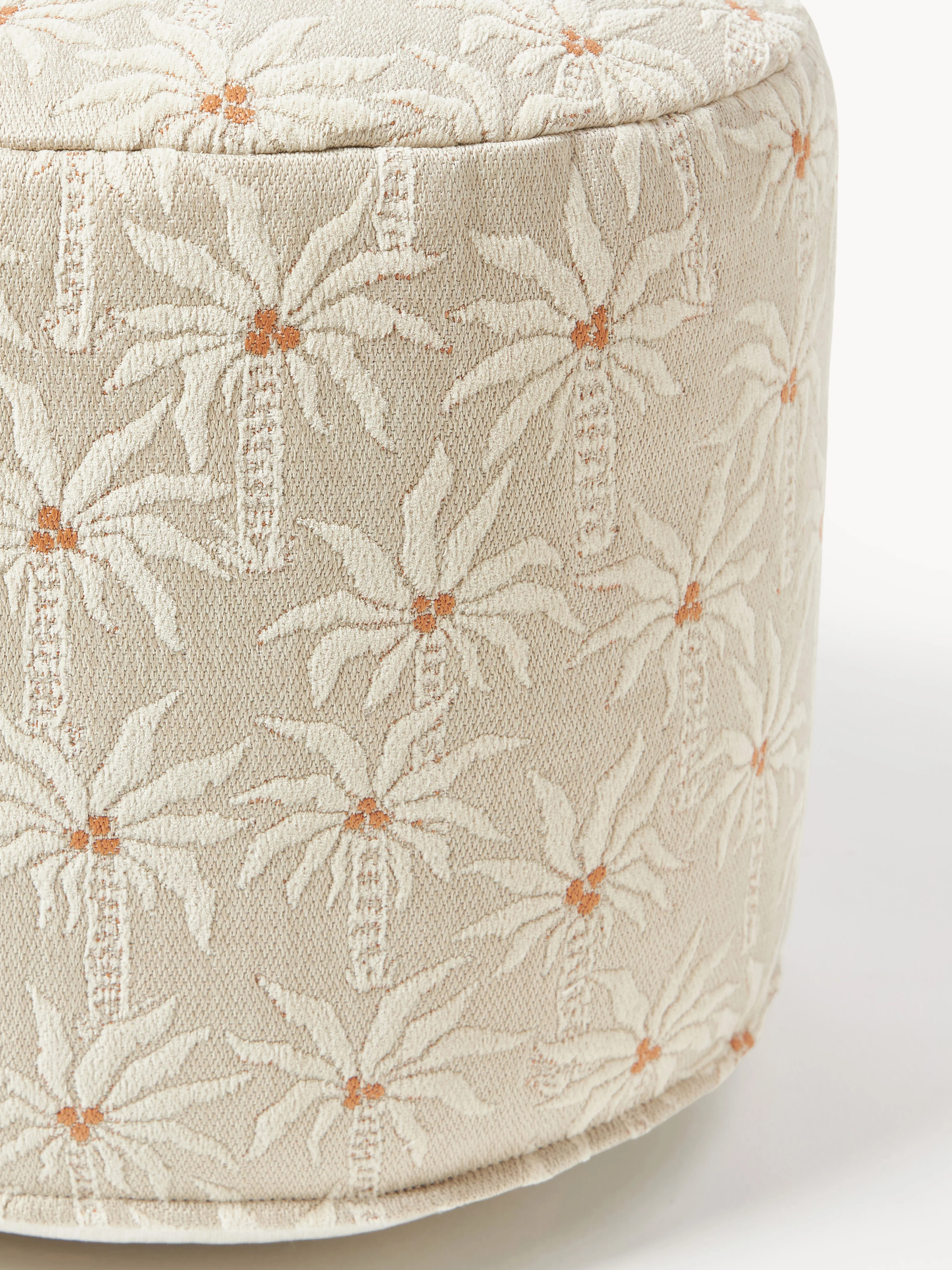 Handgefertigter In- & Outdoor-Pouf Laura