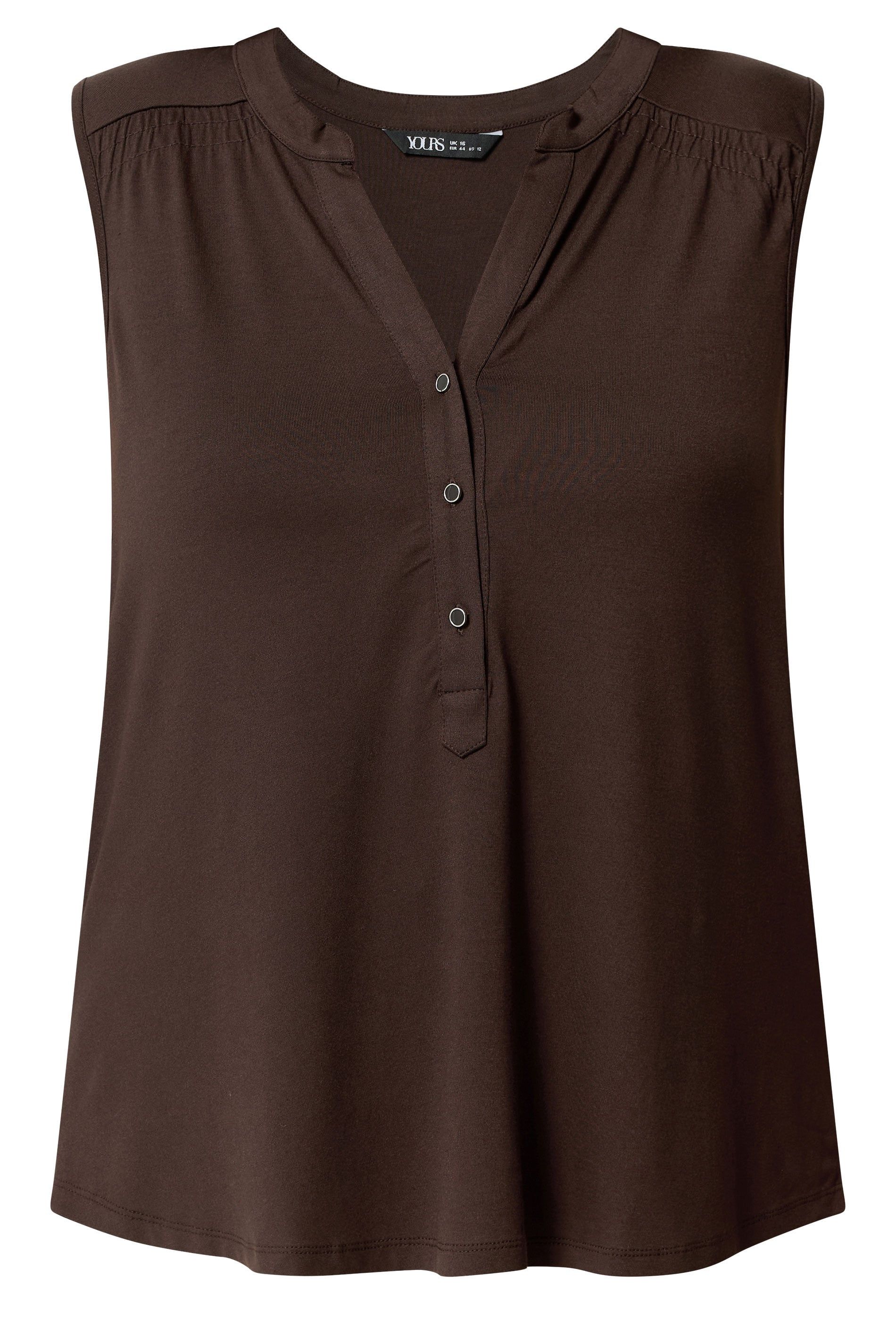 Yours Notch Neck Swing Blouse