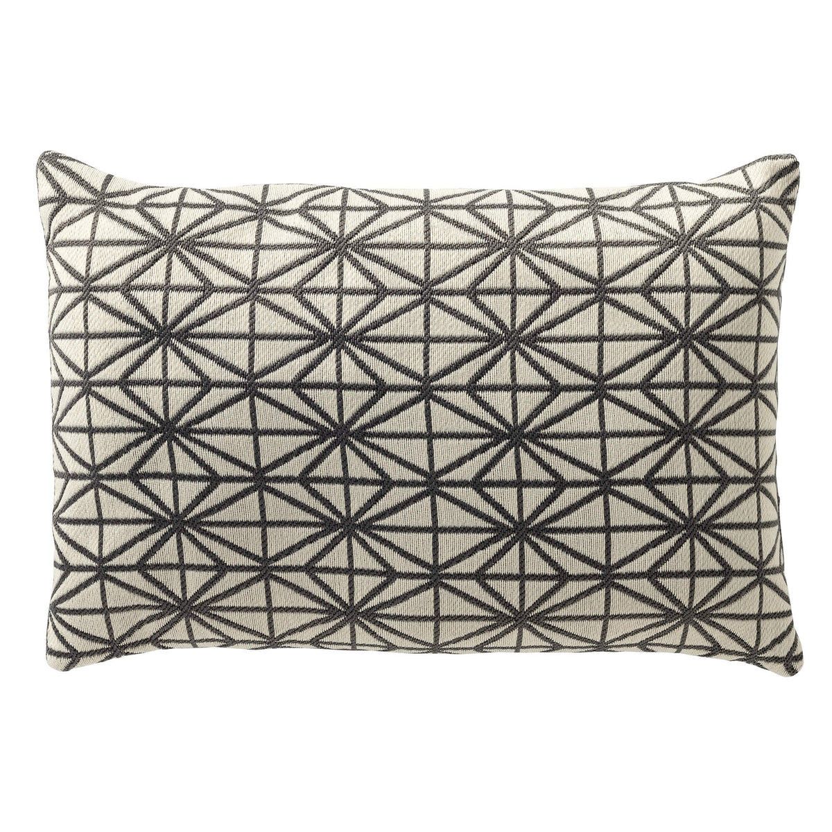NISA - buitenkussen 40x60 cm - waterafstotend - Charcoal Gray - antraciet