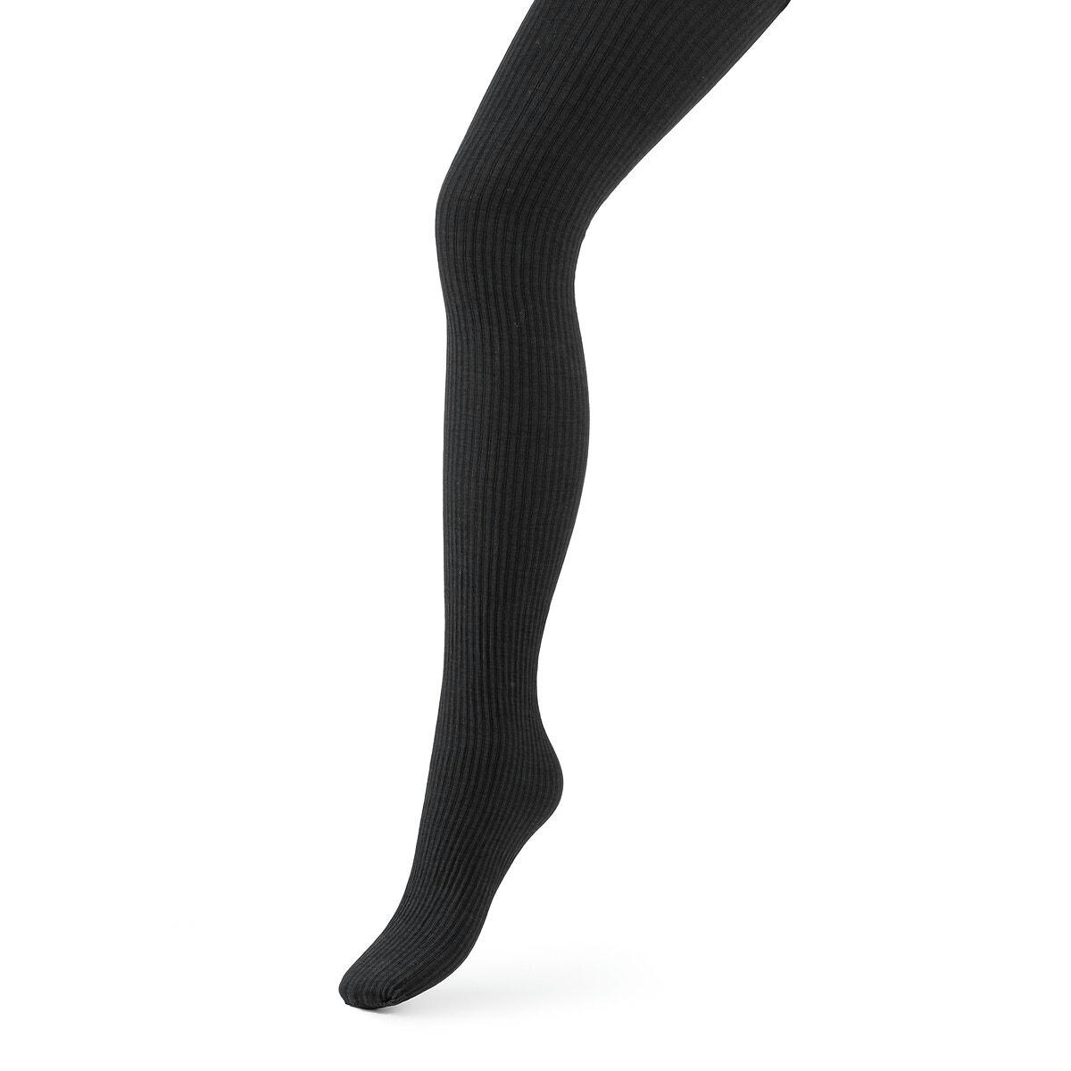 Collants côtelés
