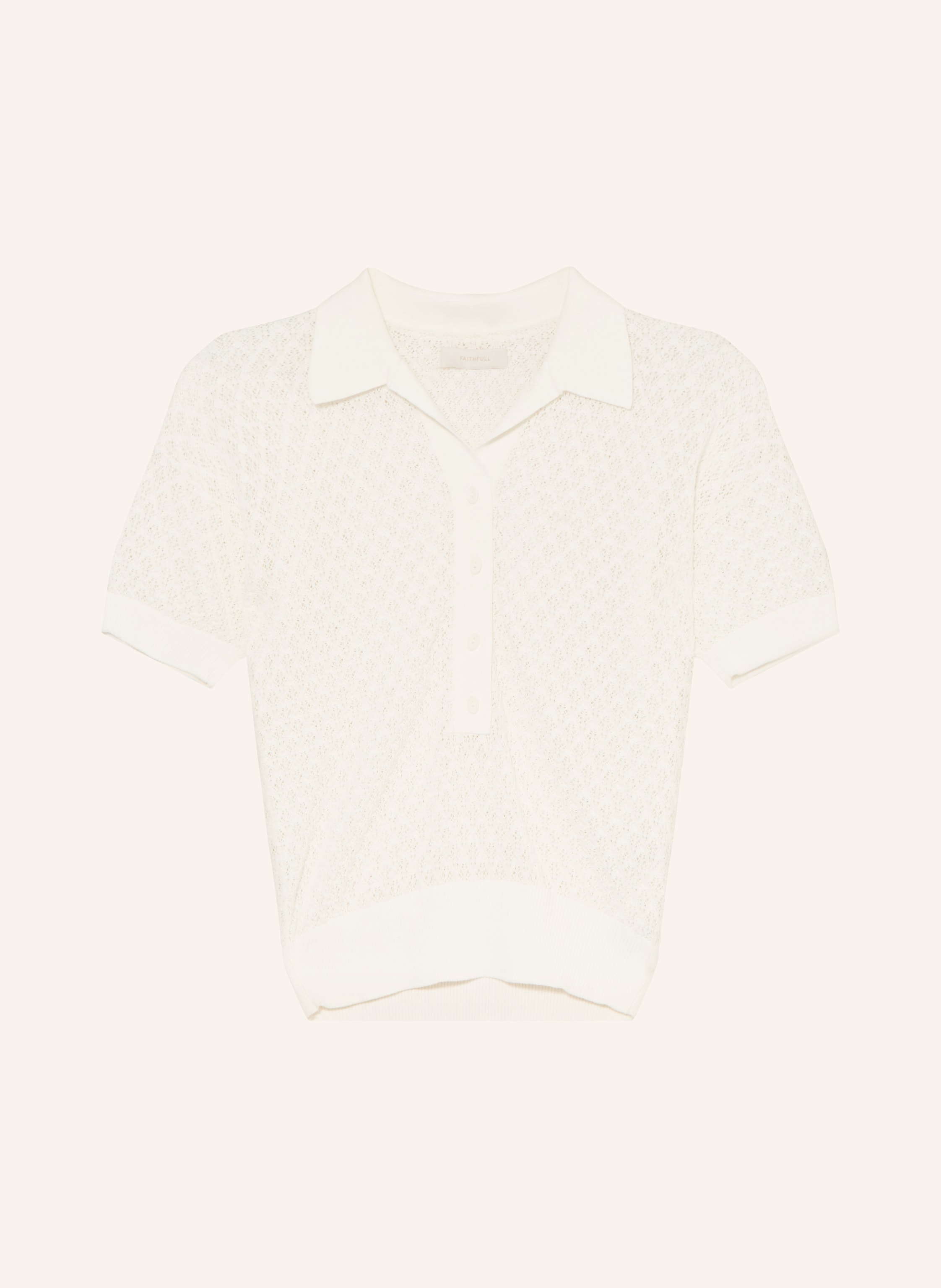 FAITHFULL THE BRAND Strick-Poloshirt LENNA