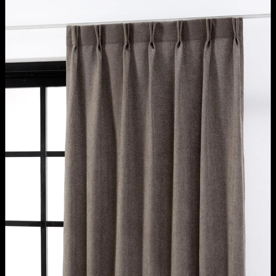 Kwantum Vouwgordijnen | Gordijnen | Gordijn Romy  Grijs