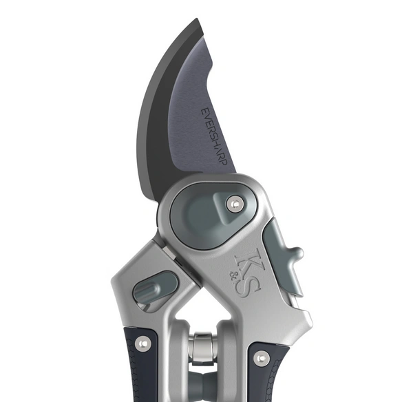 Gartenschere, Bypass Lite, Klingenlänge 9 cm, schwarz silber