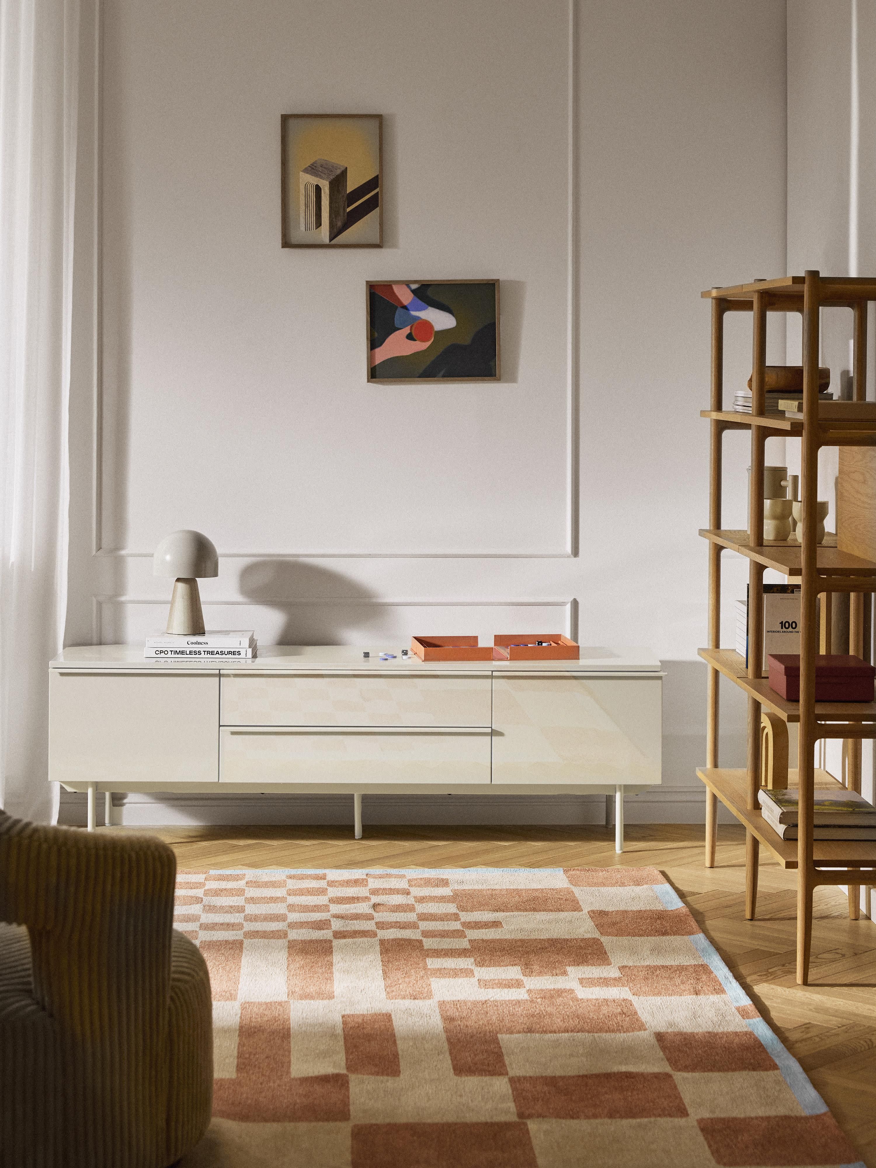 Holz-Lowboard Elona