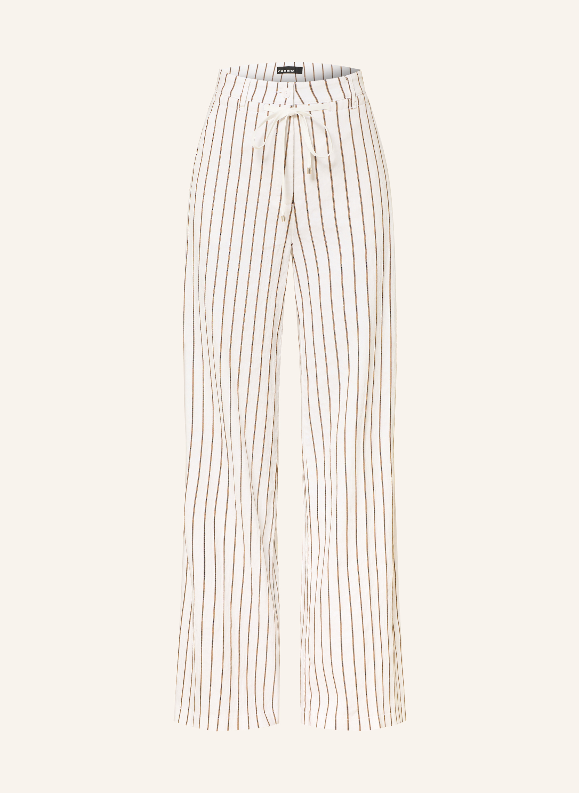 CAMBIO Marlenehose ADRIENNE mit Leinen