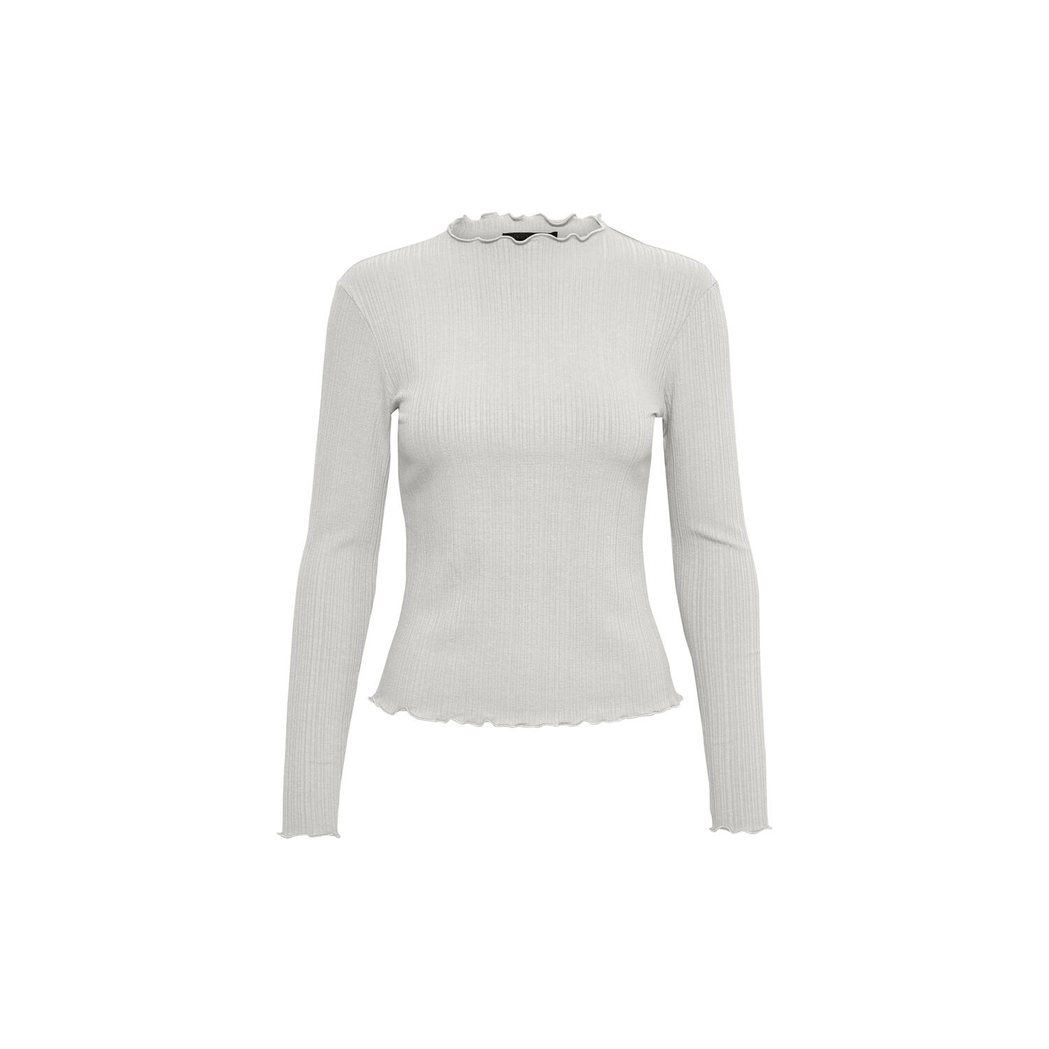 CandaceKB LS Tee, opal gray melange