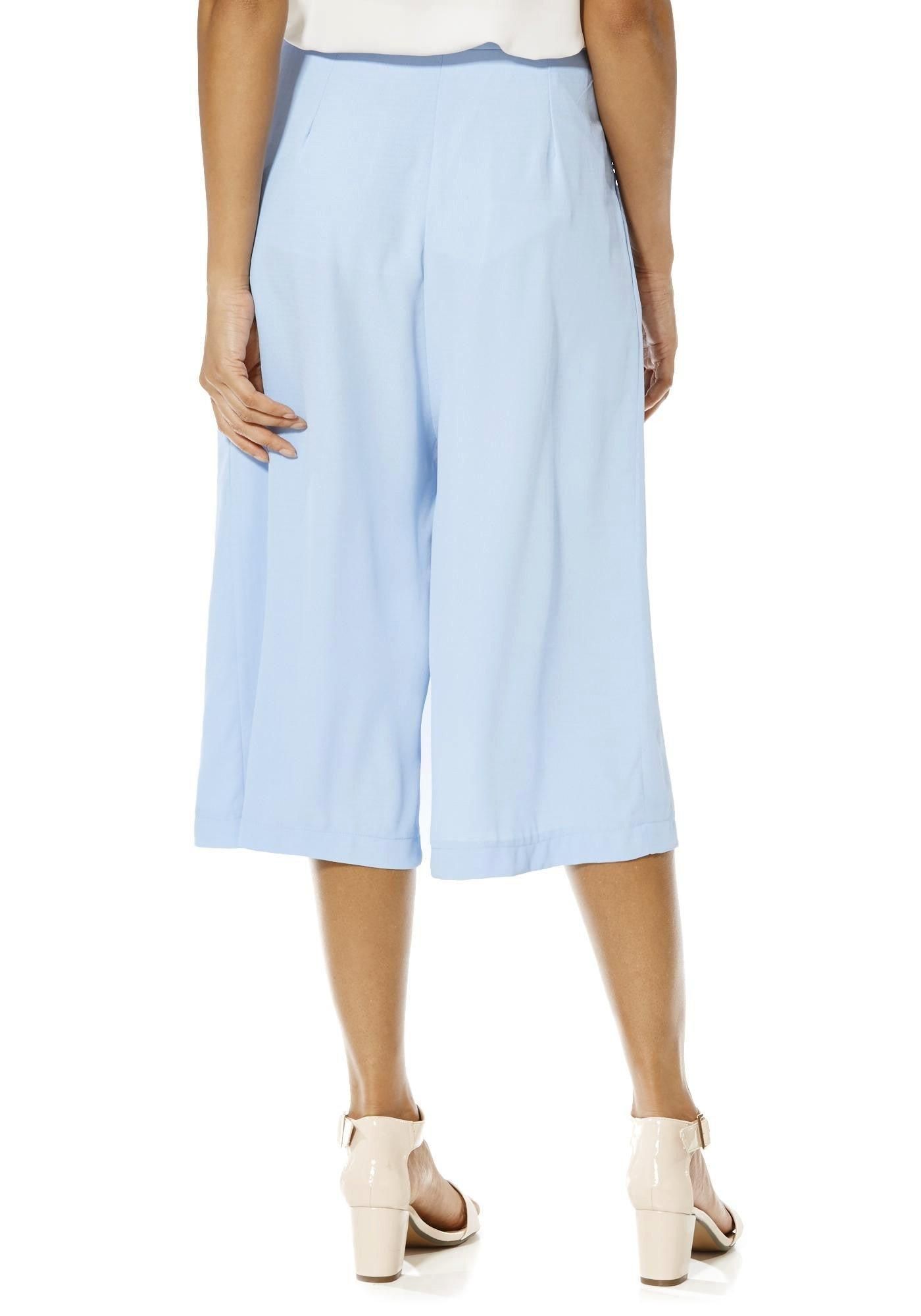 Cutie London Tailored Front Fasten Culottes With Pockets