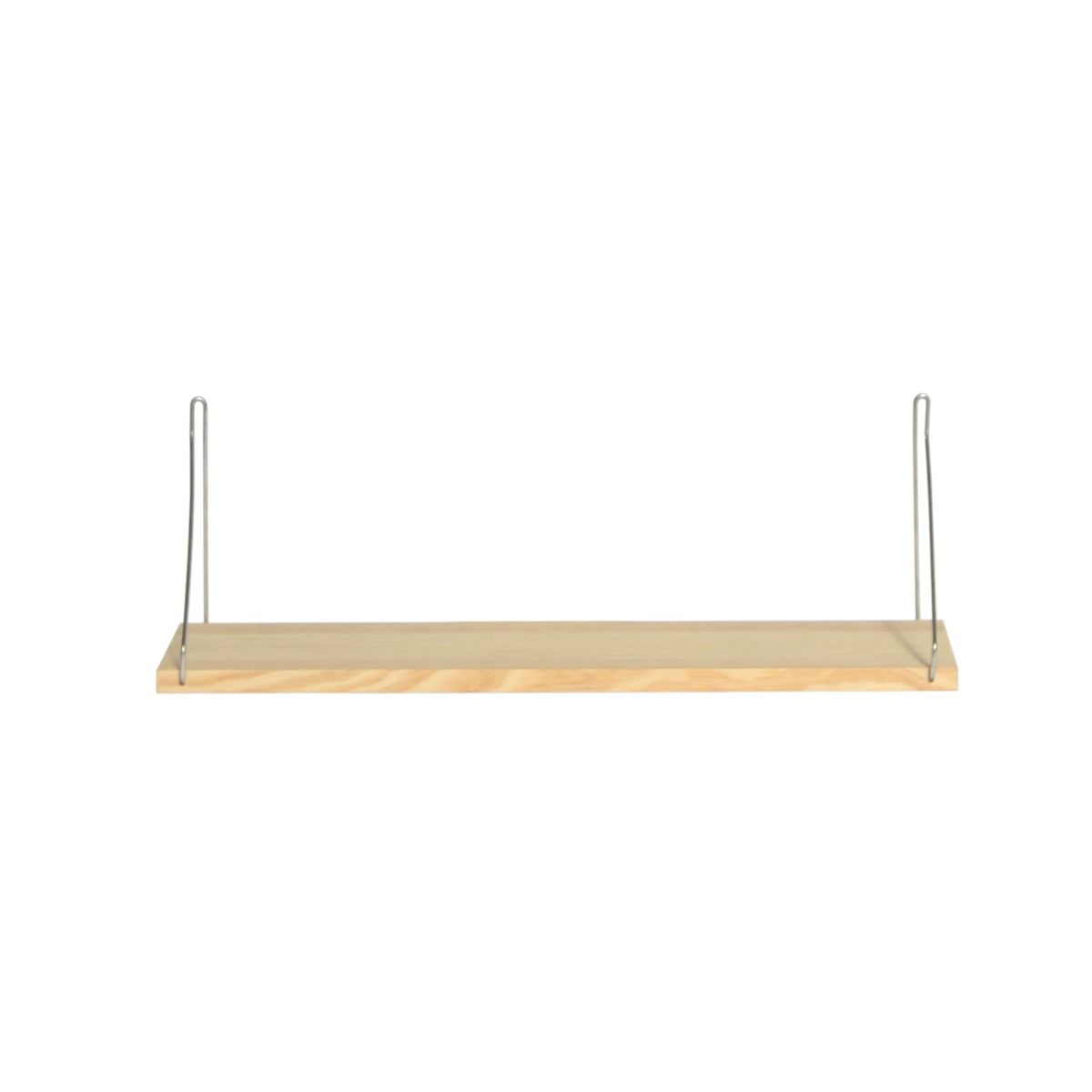 Naan Furniture Wandplank Macarelleta - Gelakt massief hout - Natuurlijk - 60 cm