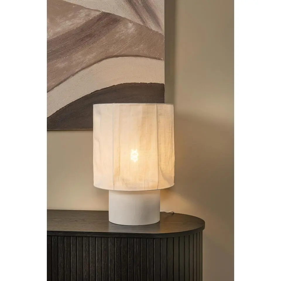 Lucide TISSAJA Tafellamp - Wit