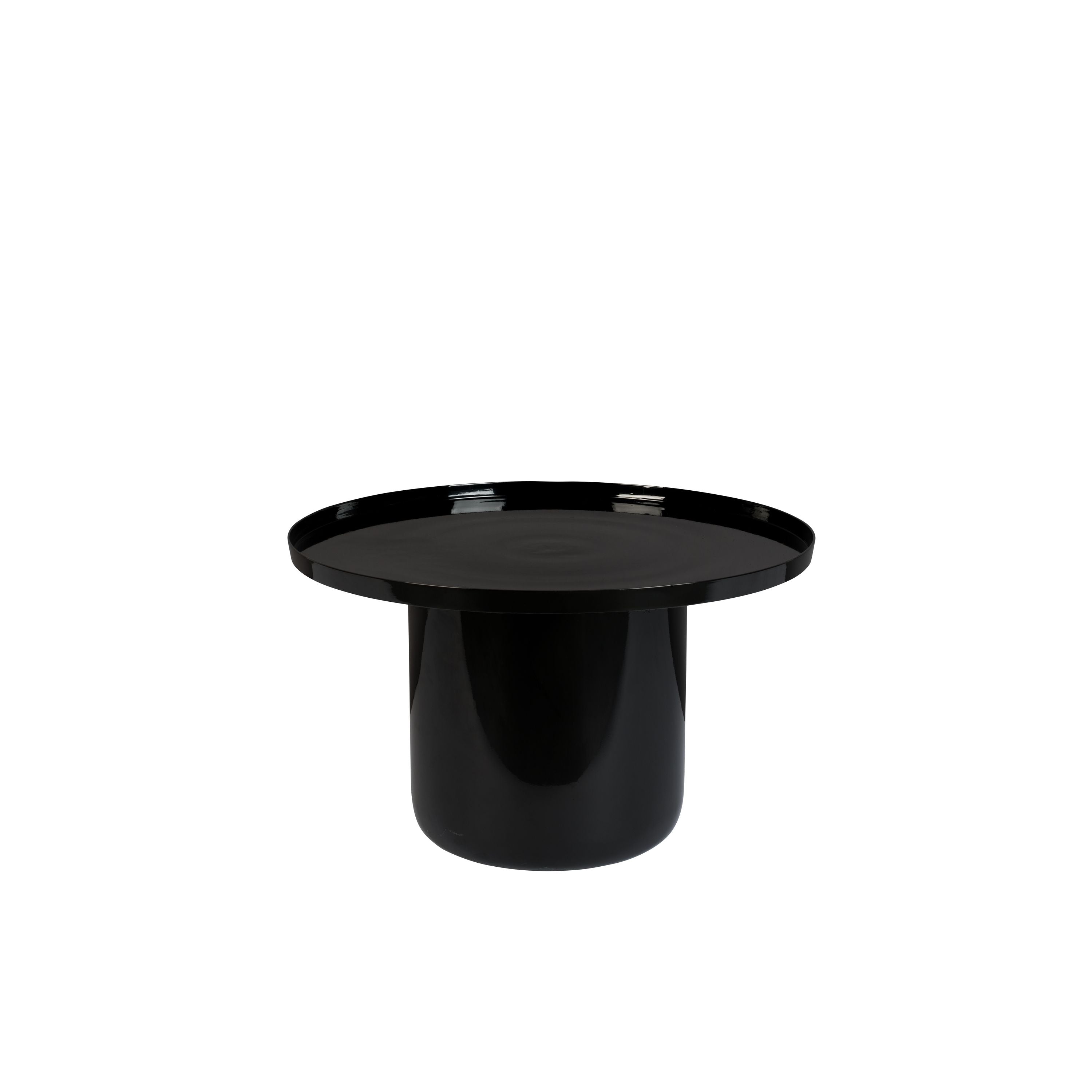 Zuiver Shiny Bomb Salontafel Rond 67 cm Metaal Zwart