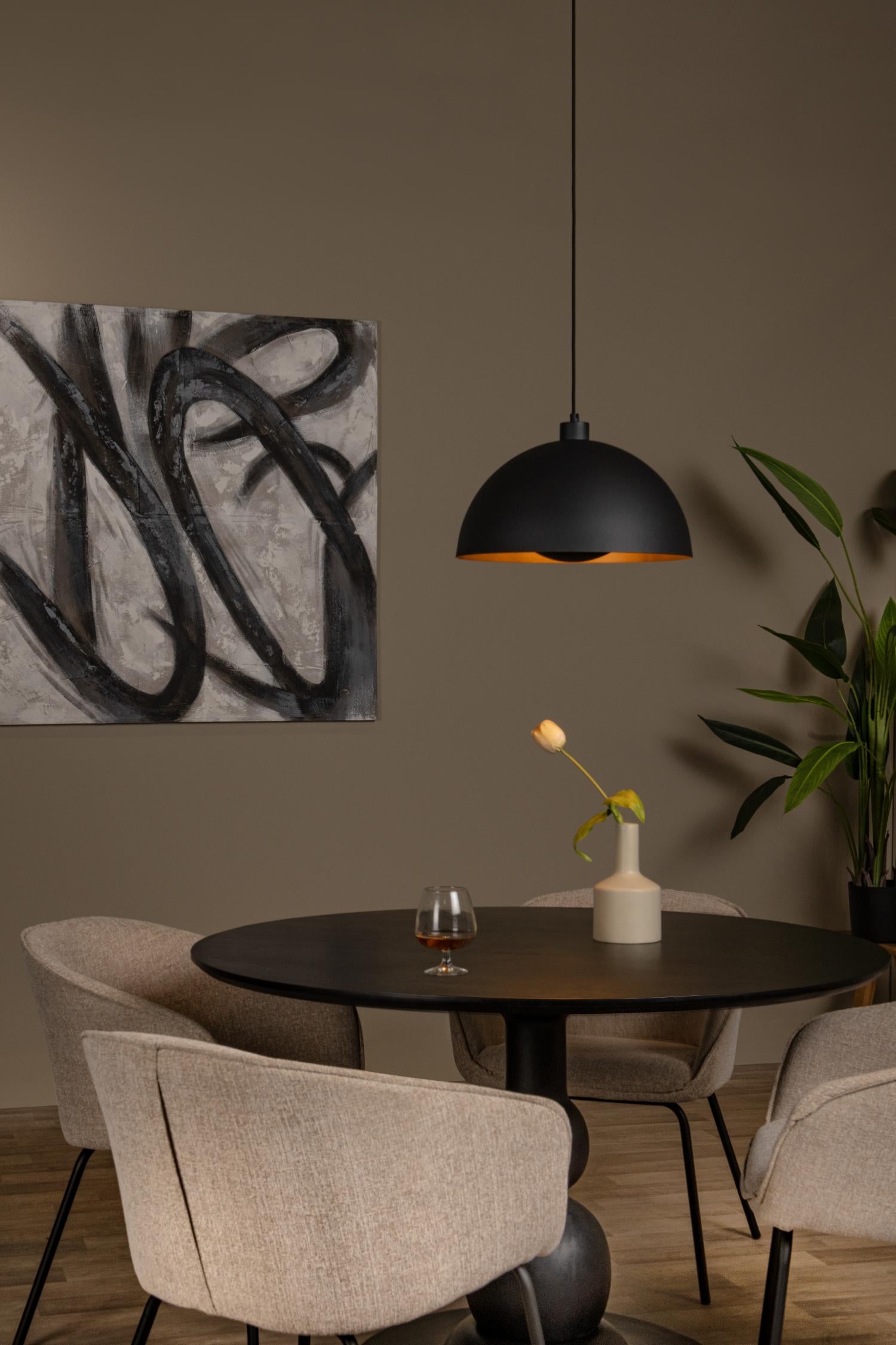 Lucide hanglamp SIEMON - 1xE27 - Zwart