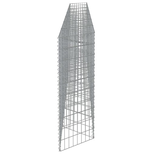 NNEVL Gabion Wall Galvanised Steel 450x30x100 cm