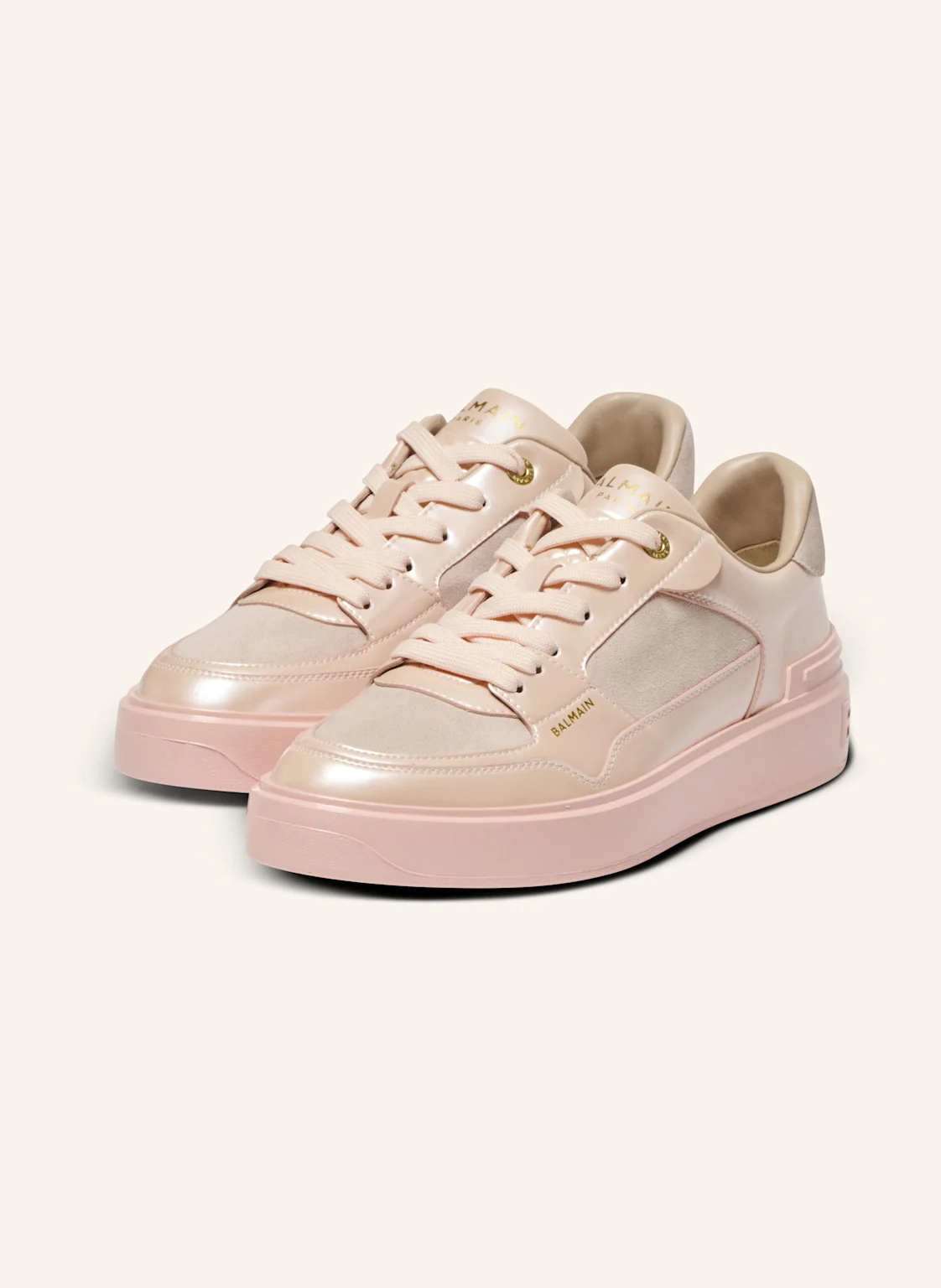 BALMAIN Irisierende Sneakers B-Court Flip