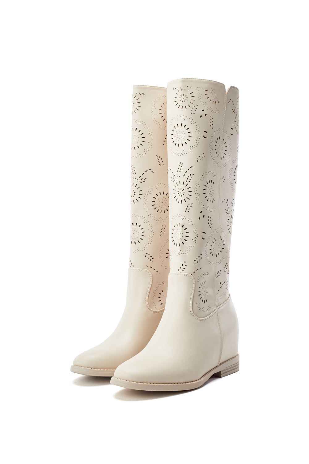 Moda In Pelle Ailee' Porvair Biker Boots