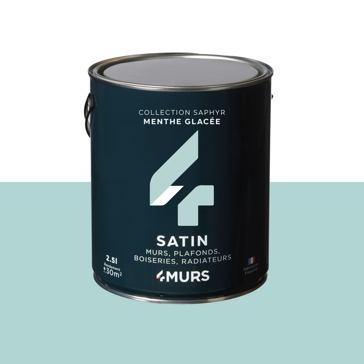 Saphyr Peinture Multi-supports Peinture menthe glacée Satiné