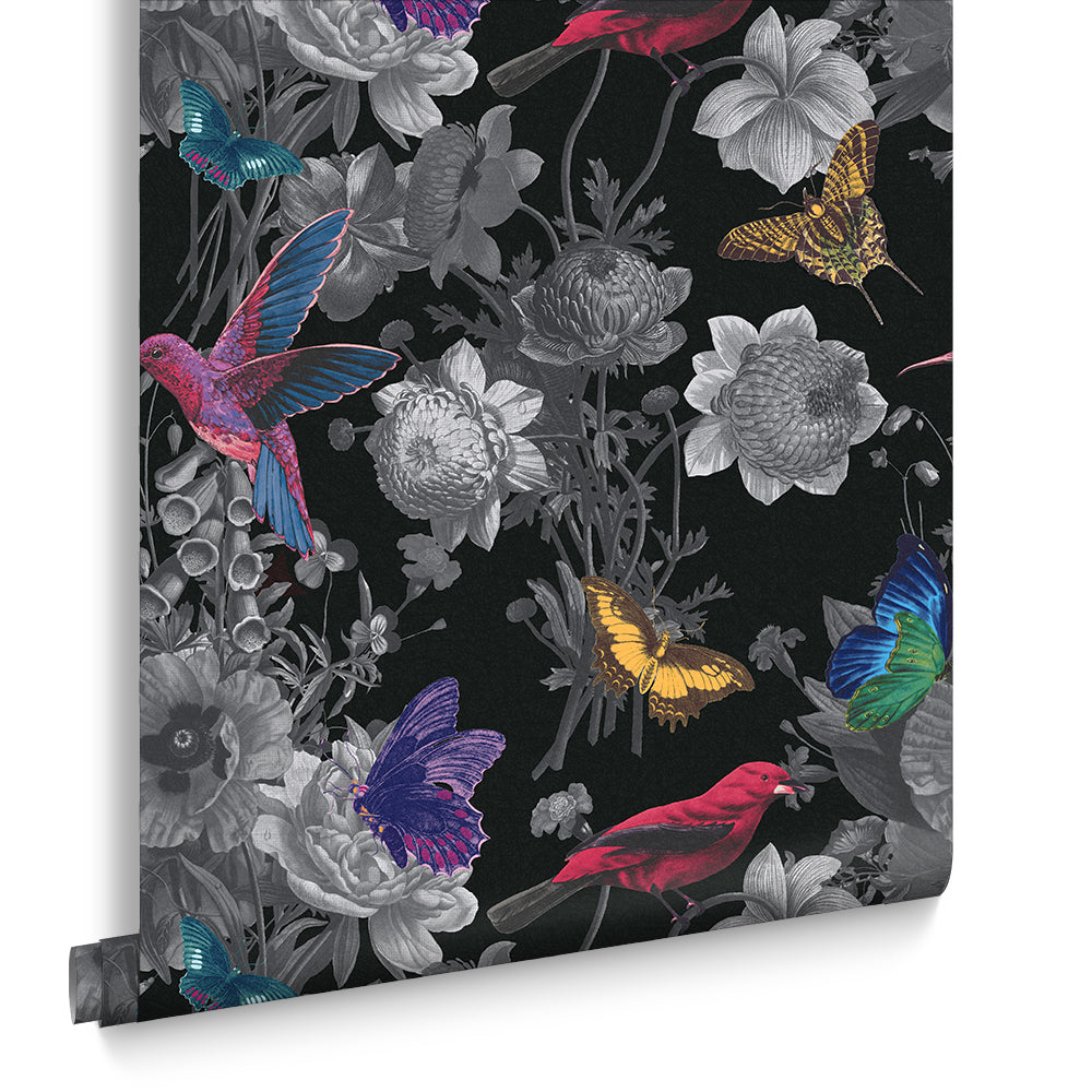 Graham & Brown Vliesbehang - Jardin Black - 10mx52cm