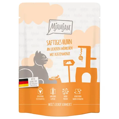 MjAMjAM Squeezy Pouches 6 x 300g