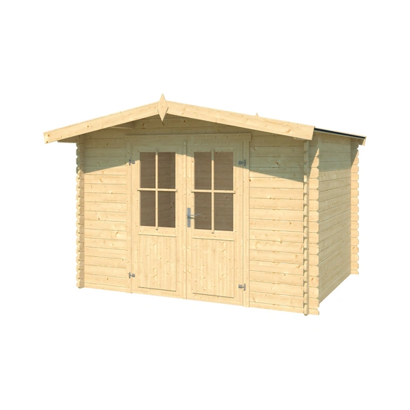 Gartenhaus »Baltimore«, BxHxT: 324 x 222,3 x 290 cm (Außenmaße inkl. Dachüberstand), Holz