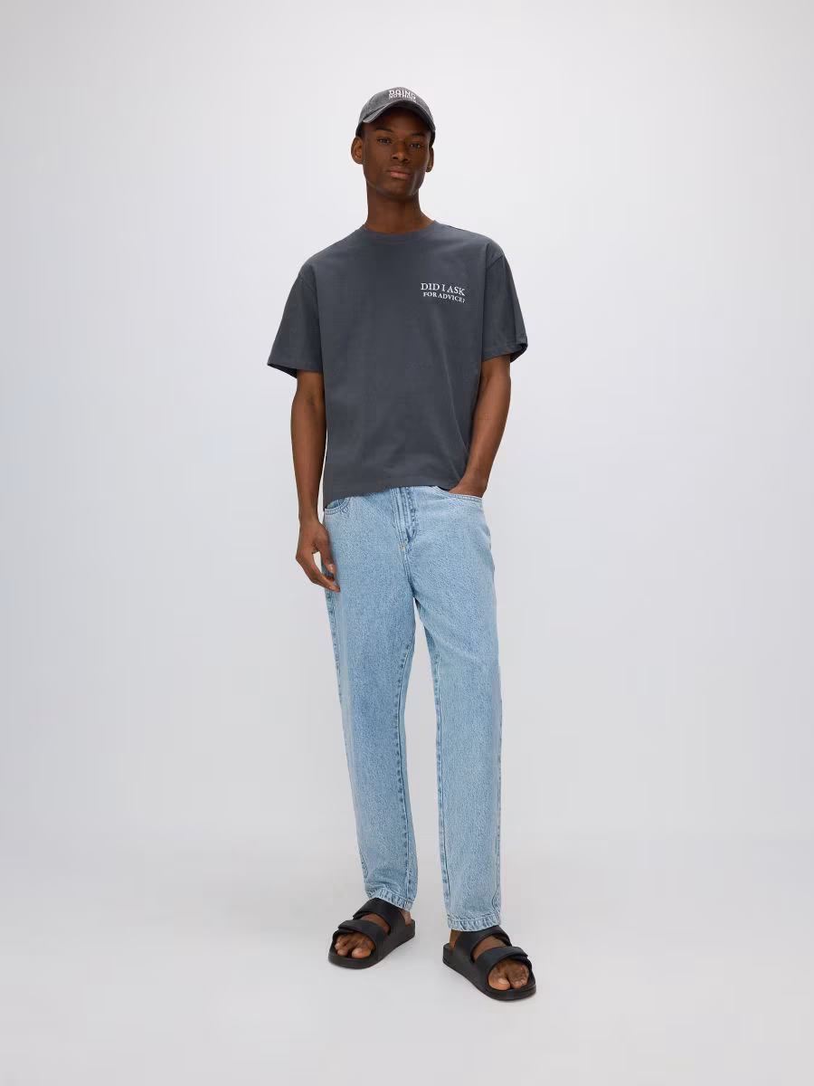 Boxy T-Shirt With Embroidery