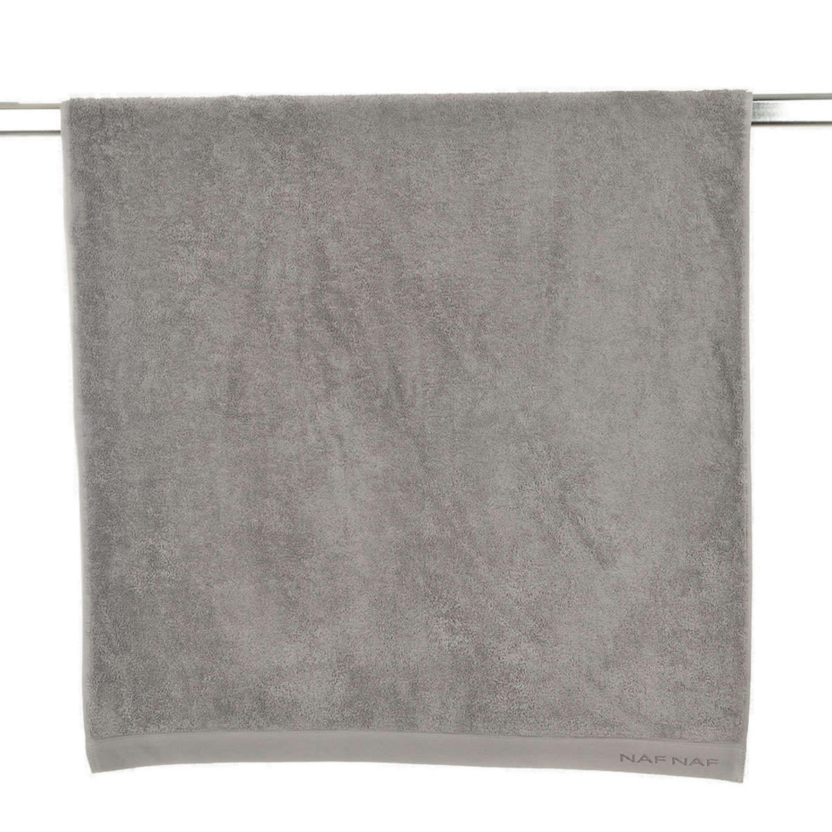 CASUAL SERVIETTE DE BAIN - Serviette de bain 500gr/m2 en coton gris 100x150