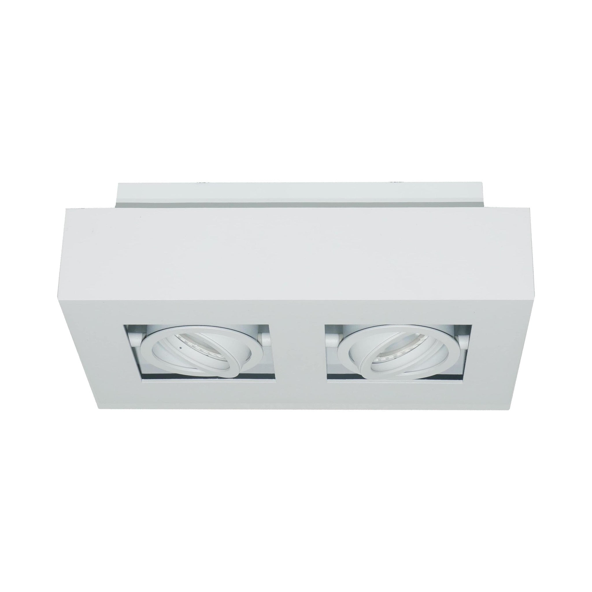 Artdelight spot Bosco - 2 lichts - 25 x 8.6  cm - wit